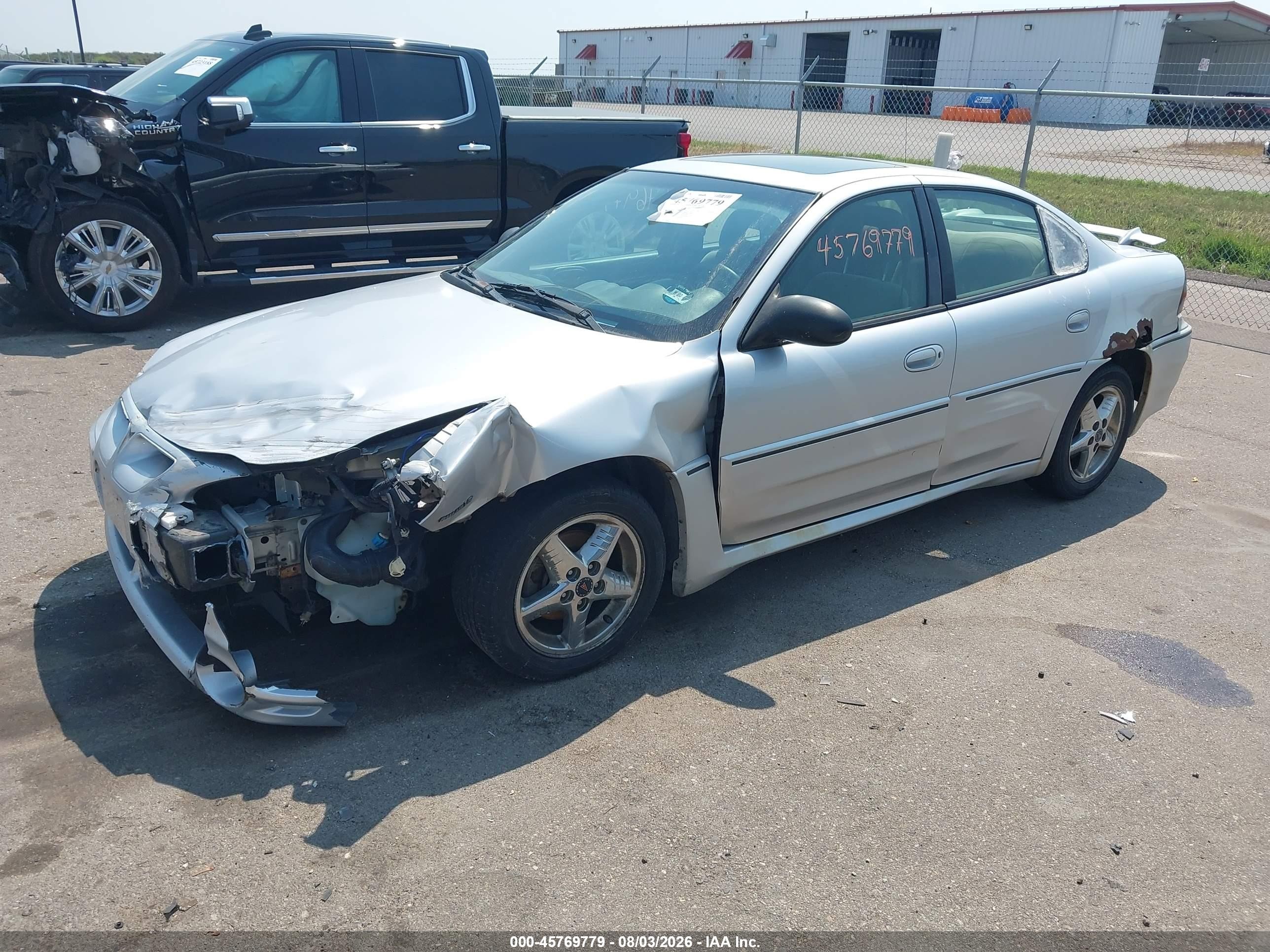 2003 Pontiac Grand Am Gt Серебряный vin: 1G2NW52E43M711888