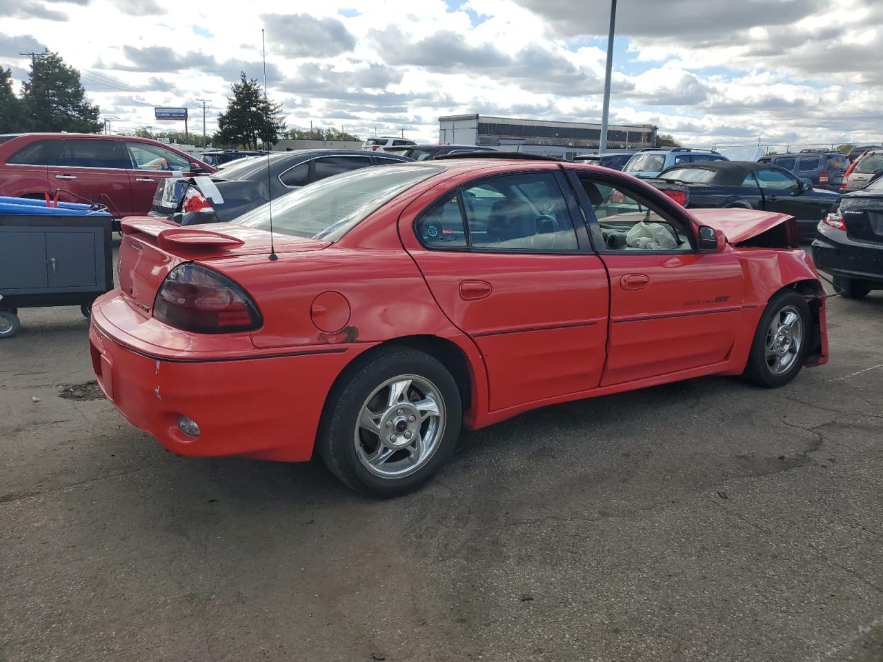 2002 Pontiac Grand Am Gt Red vin: 1G2NW52E52C220881