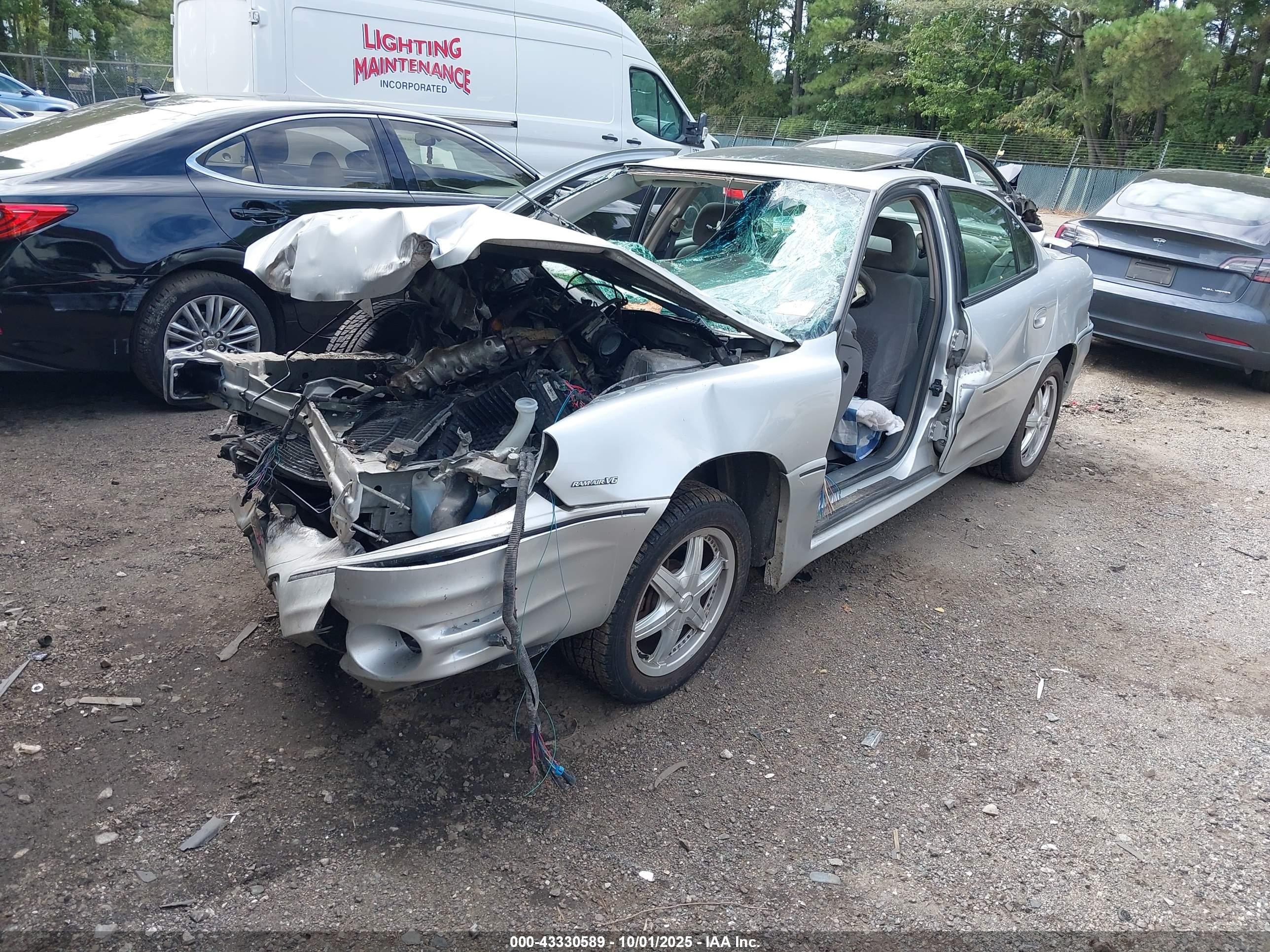 2003 Pontiac Grand Am Gt Серебряный vin: 1G2NW52E53M710068