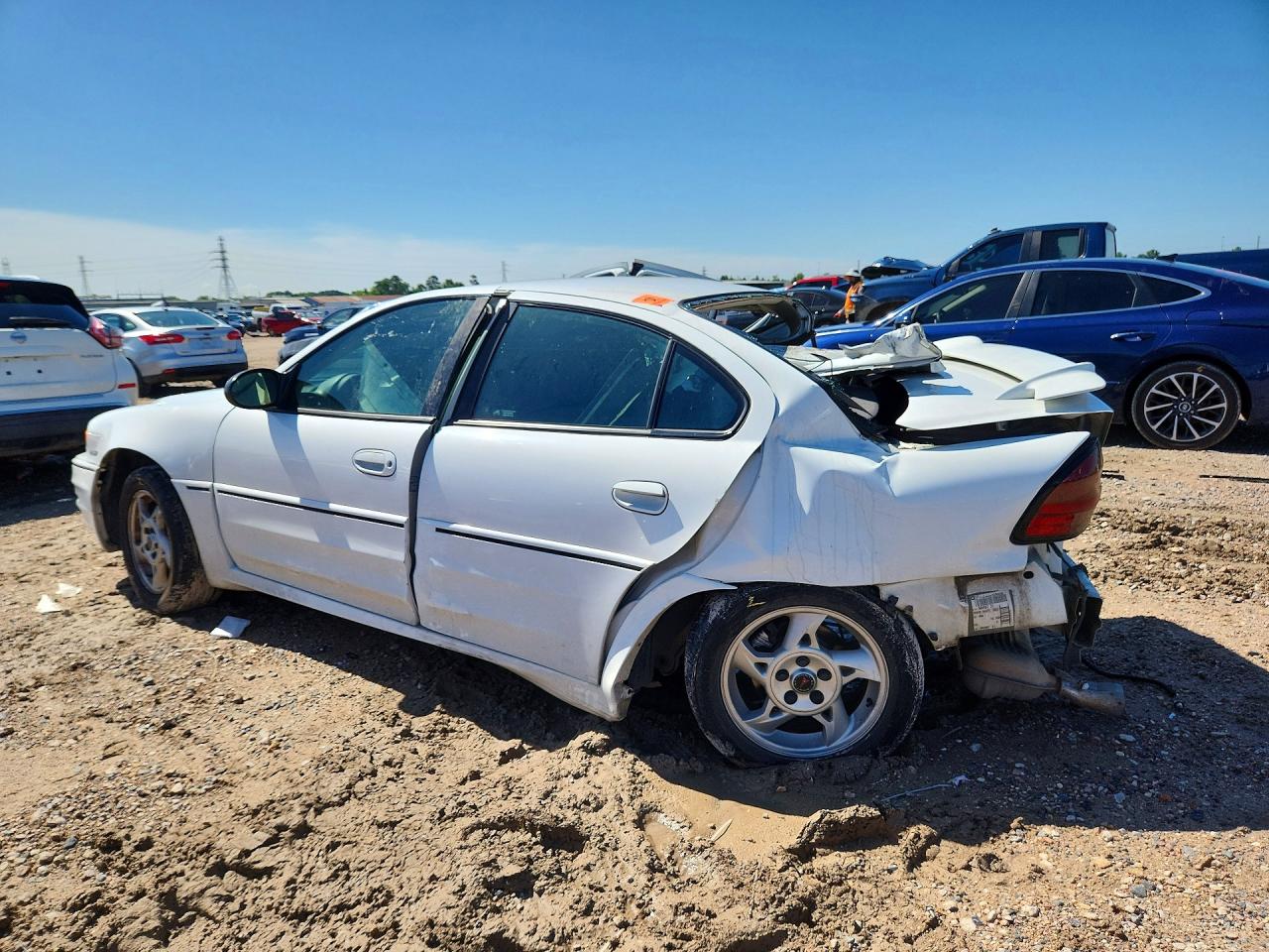 2003 Pontiac Grand Am Gt White vin: 1G2NW52E63C265555