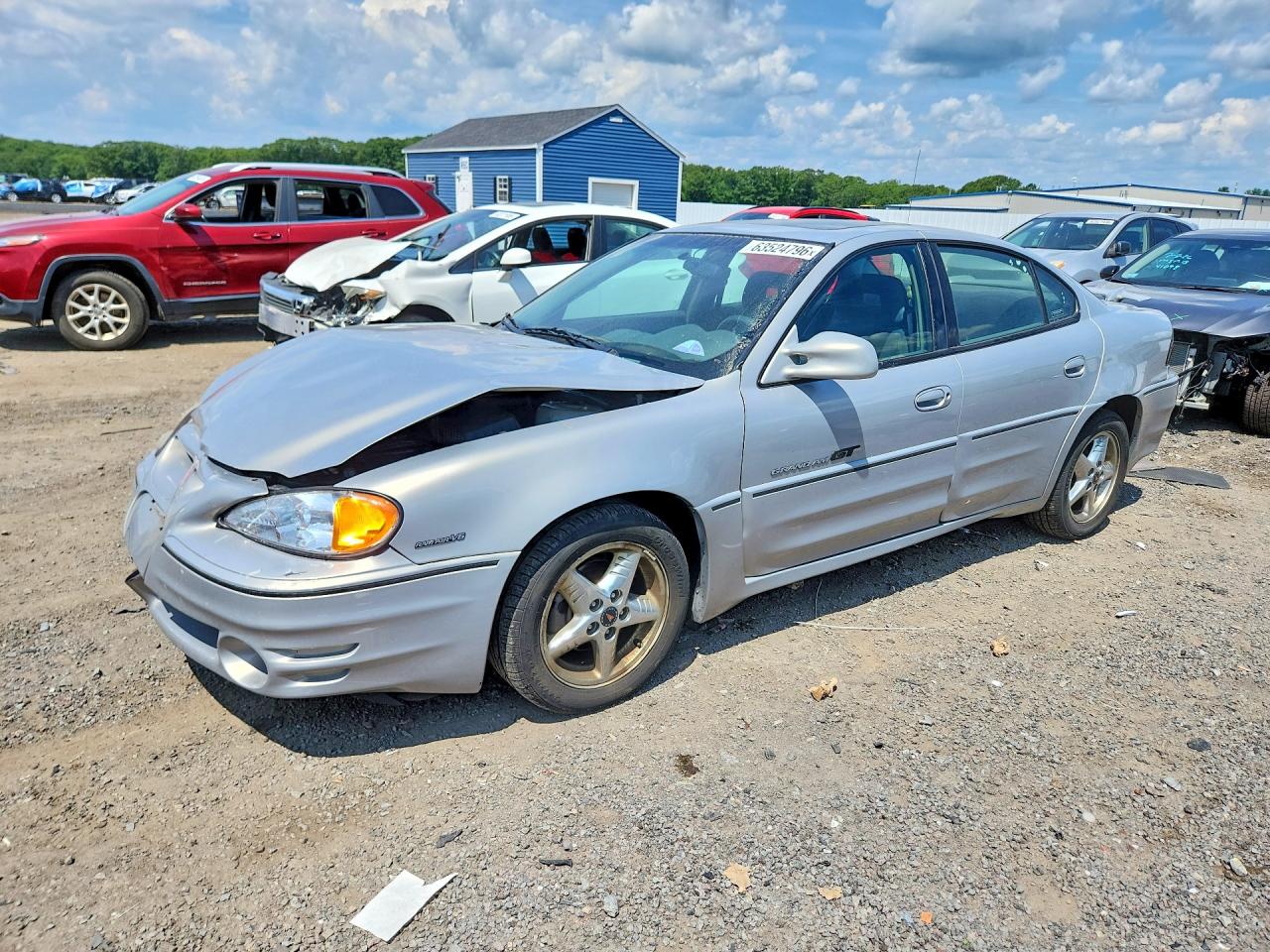 2000 Pontiac Grand Am Gt Silver vin: 1G2NW52E7YM773048