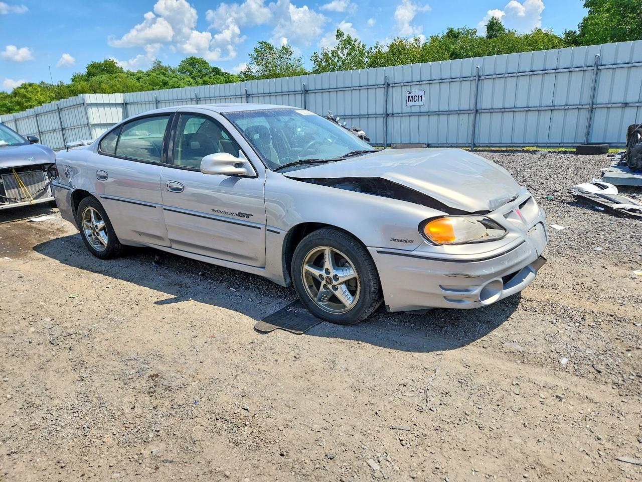 2000 Pontiac Grand Am Gt Silver vin: 1G2NW52E7YM773048
