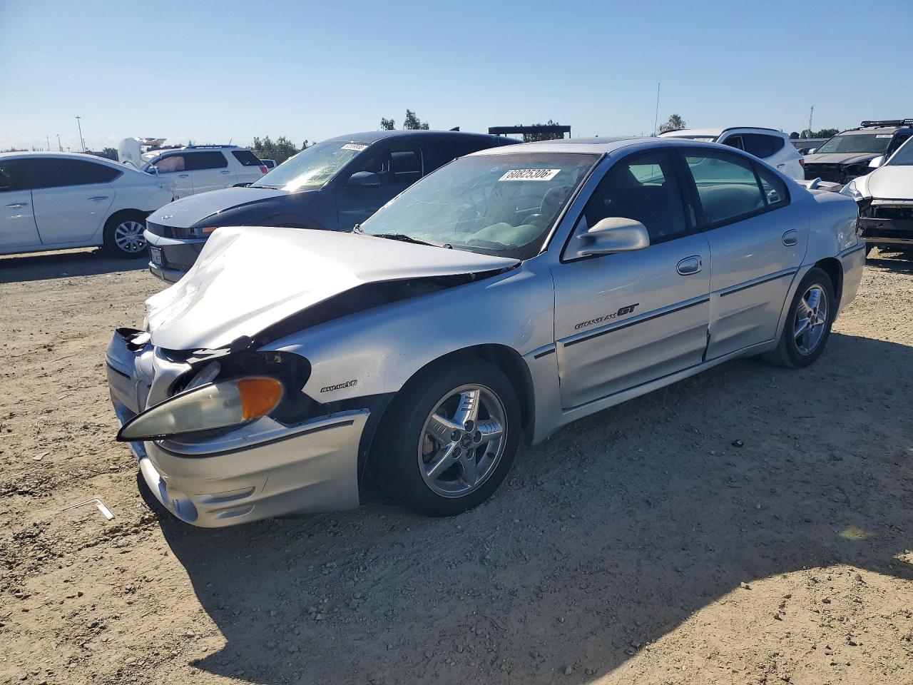 2001 Pontiac Grand Am Gt Silver vin: 1G2NW52EX1C243877