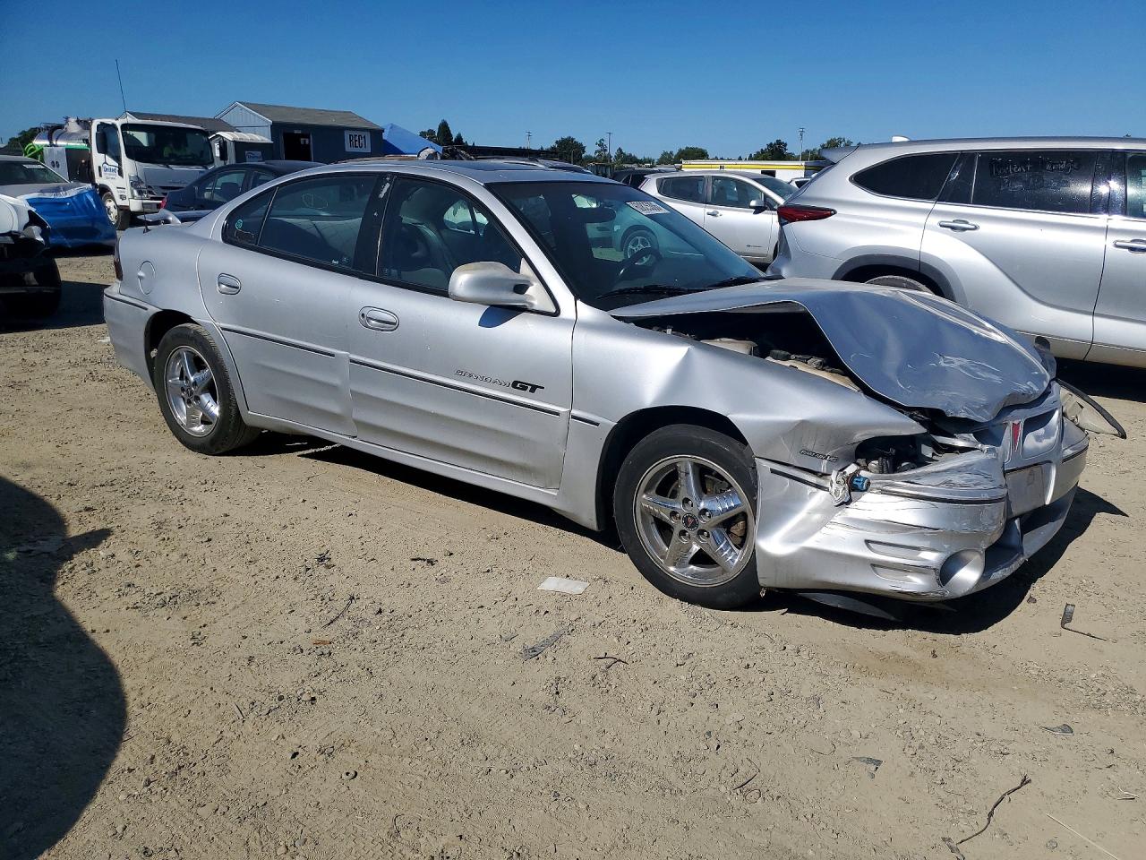 2001 Pontiac Grand Am Gt Silver vin: 1G2NW52EX1C243877