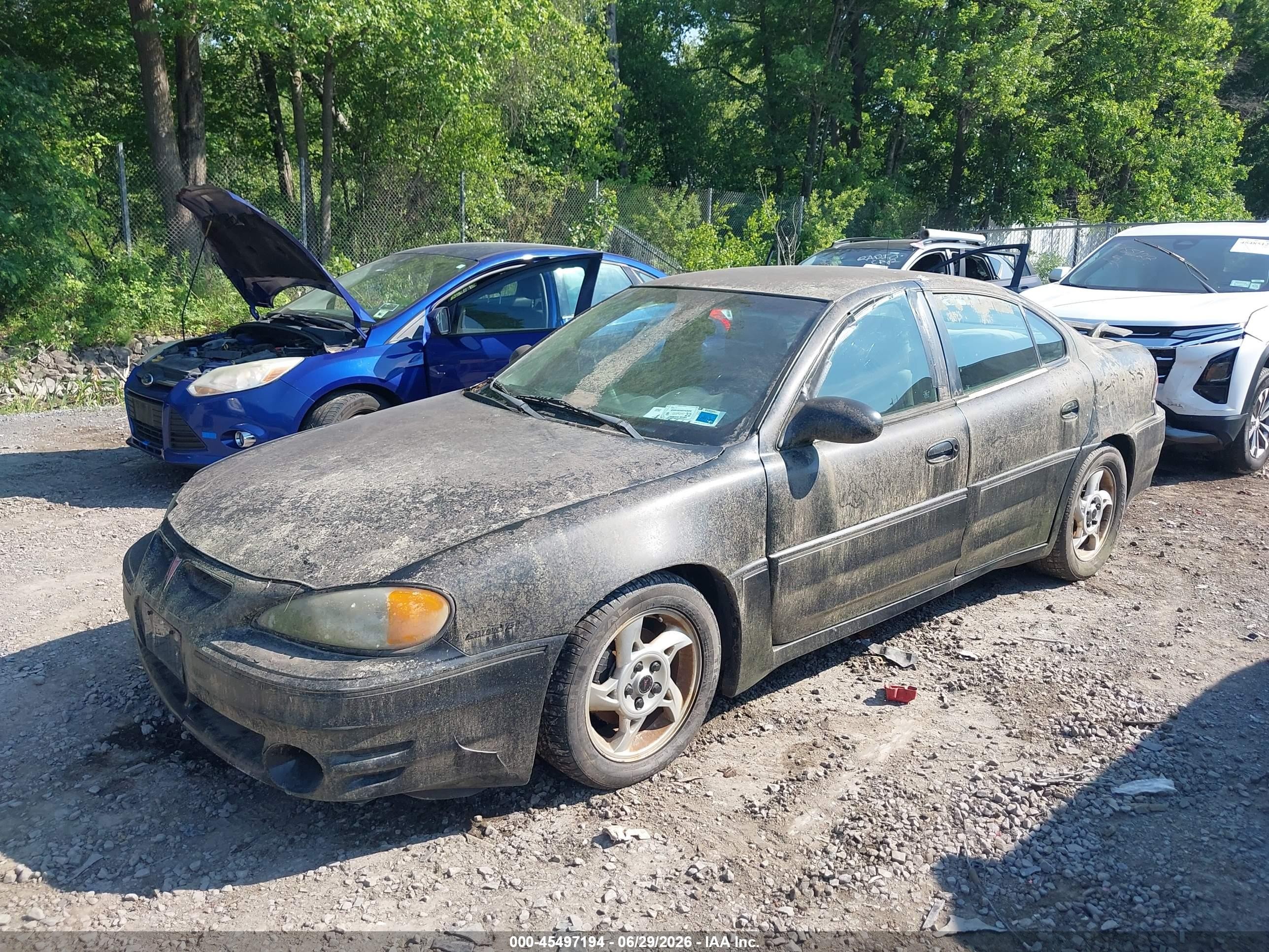 2003 Pontiac Grand Am Gt Черный vin: 1G2NW52EX3C220828