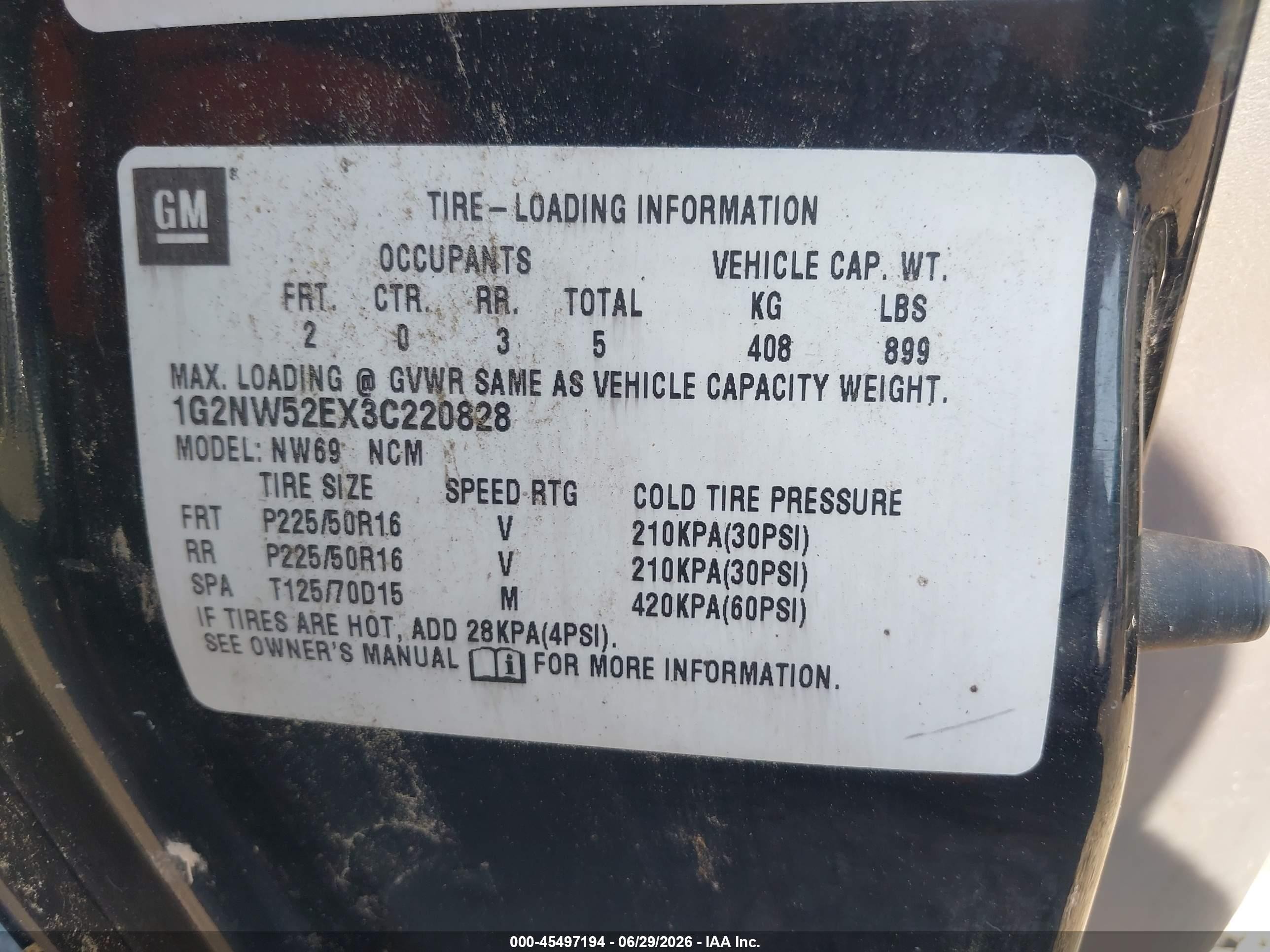 2003 Pontiac Grand Am Gt Черный vin: 1G2NW52EX3C220828