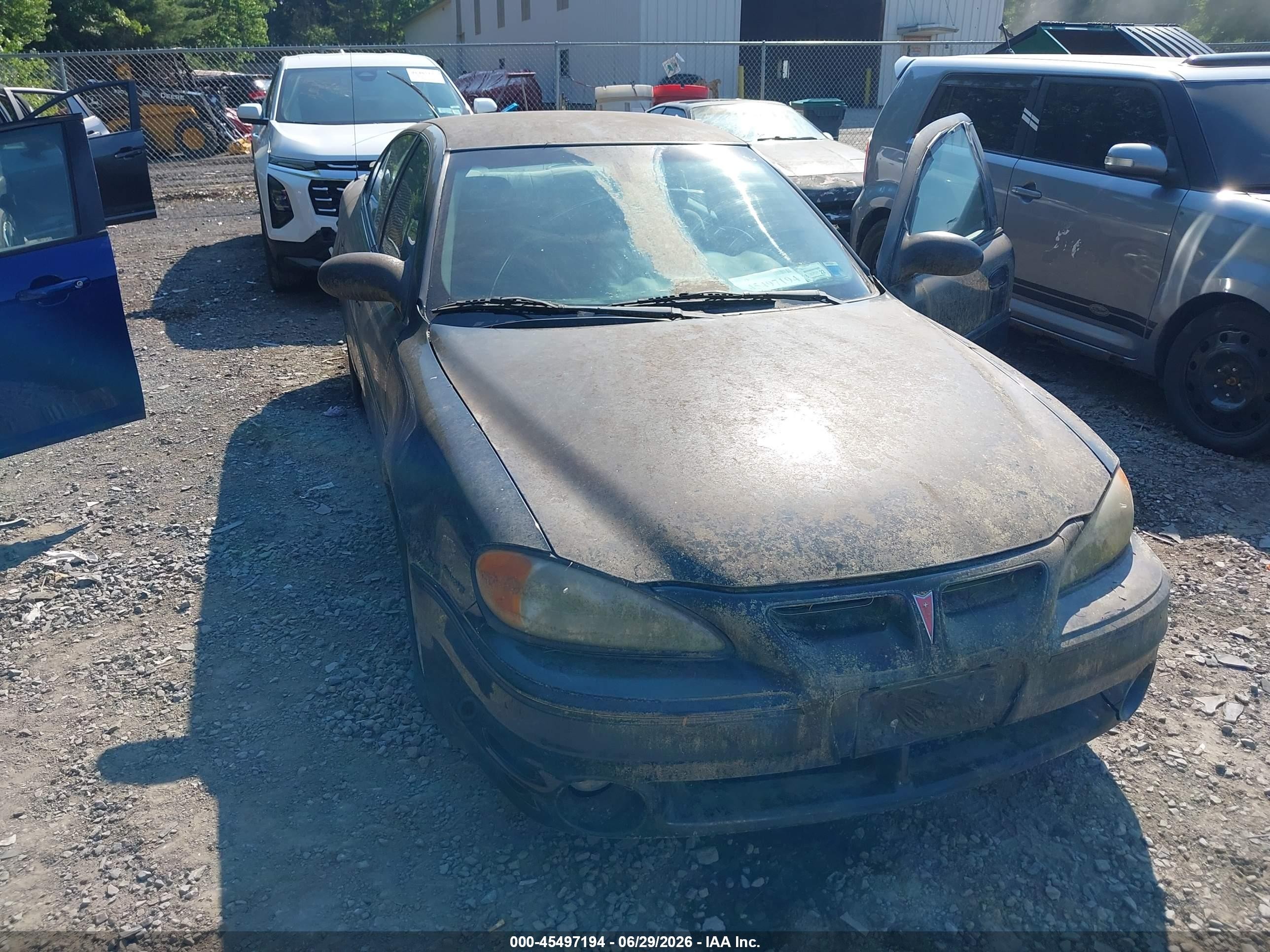 2003 Pontiac Grand Am Gt Черный vin: 1G2NW52EX3C220828