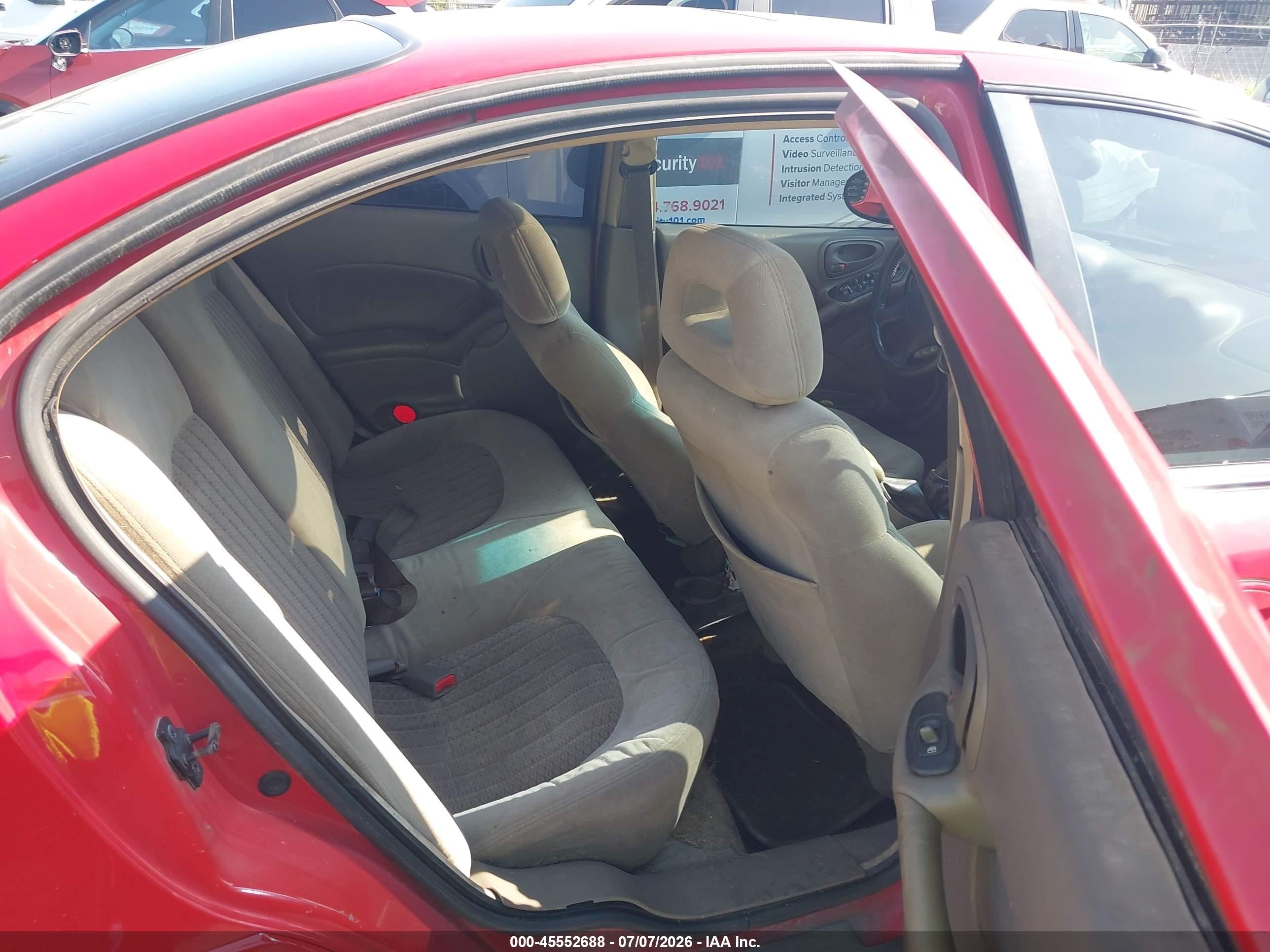 2003 Pontiac Grand Am Gt Red vin: 1G2NW52EX3C323702