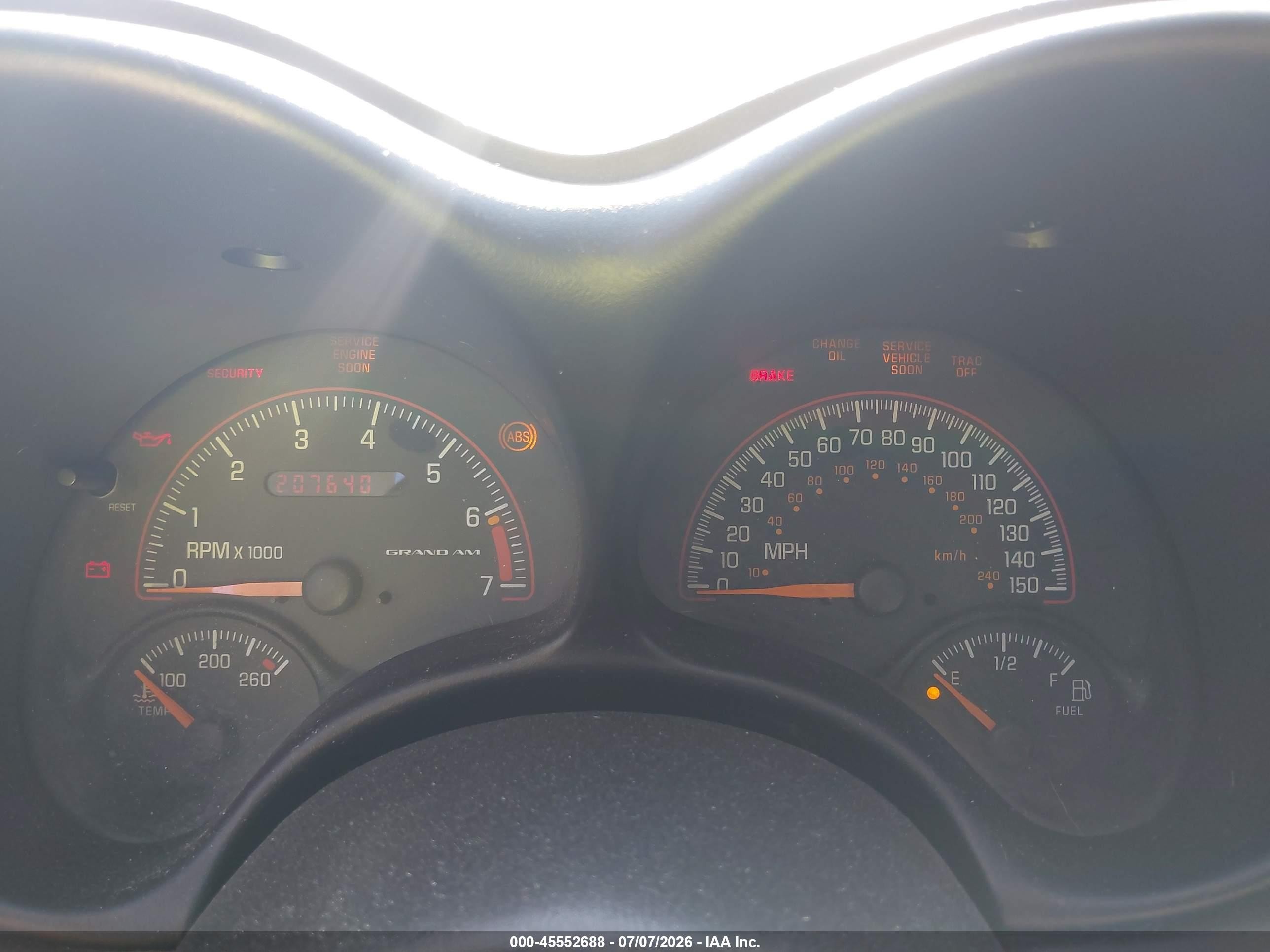 2003 Pontiac Grand Am Gt Red vin: 1G2NW52EX3C323702