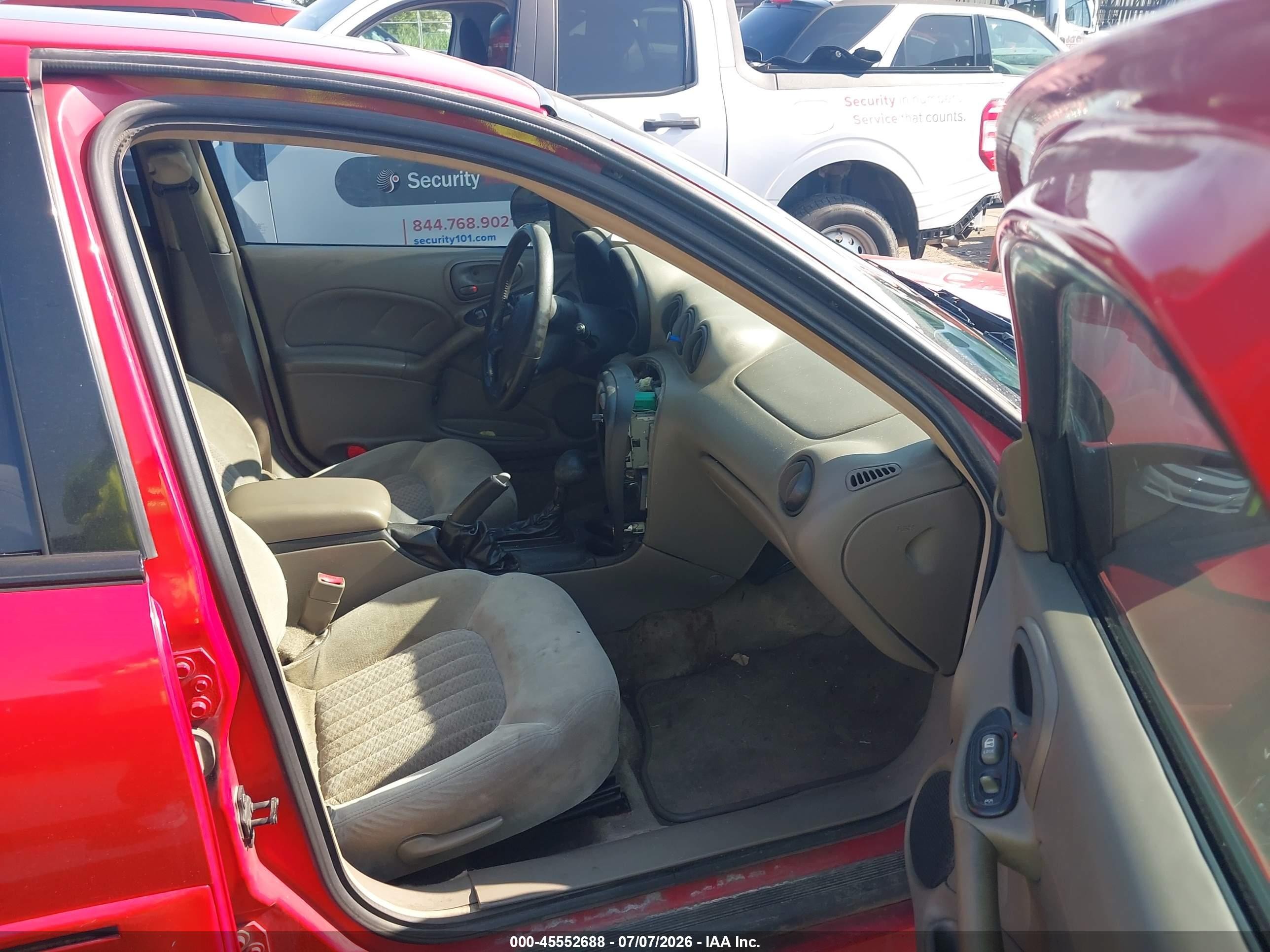 2003 Pontiac Grand Am Gt Red vin: 1G2NW52EX3C323702
