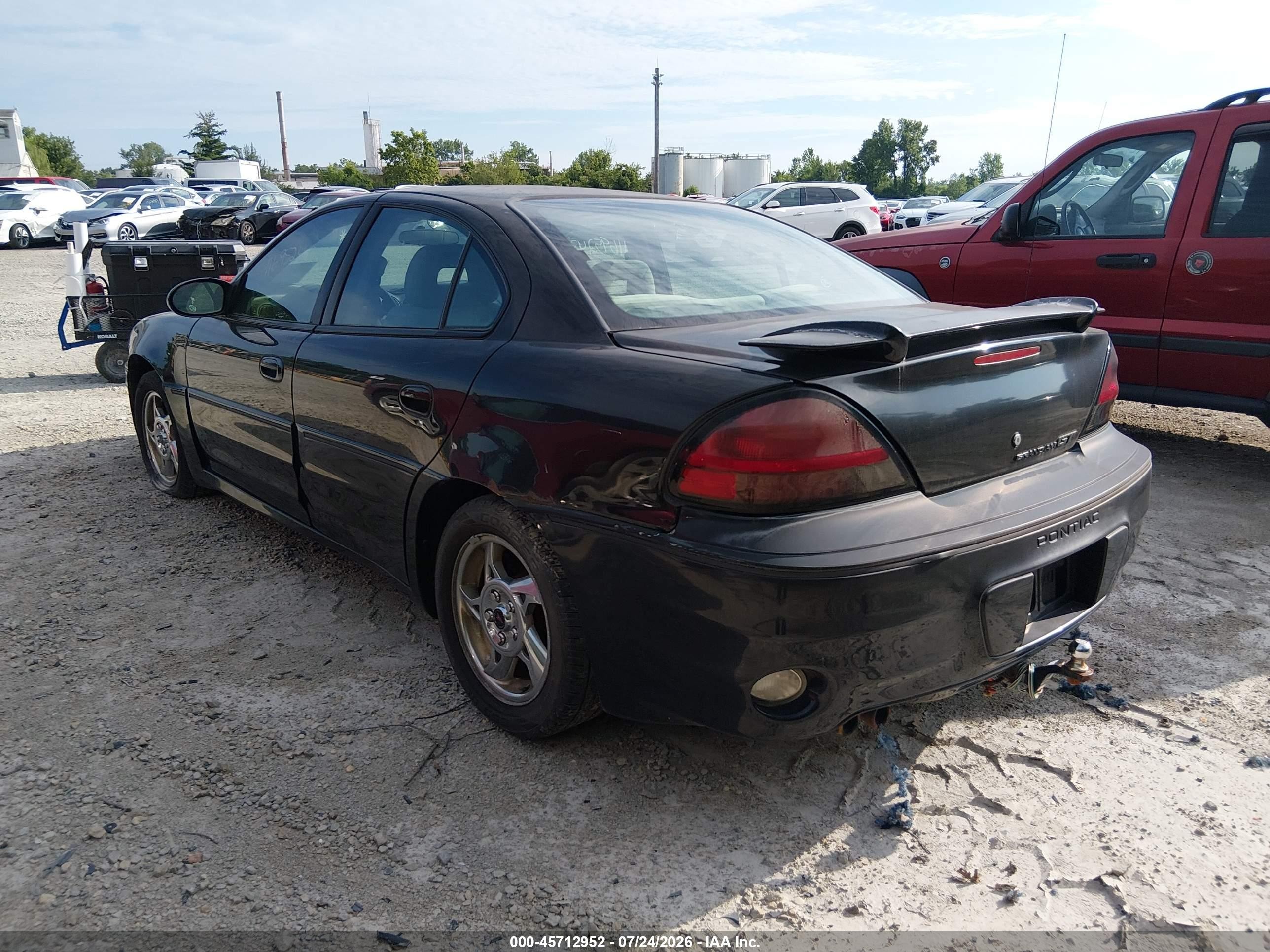 2004 Pontiac Grand Am Gt Black vin: 1G2NW52EX4C145808