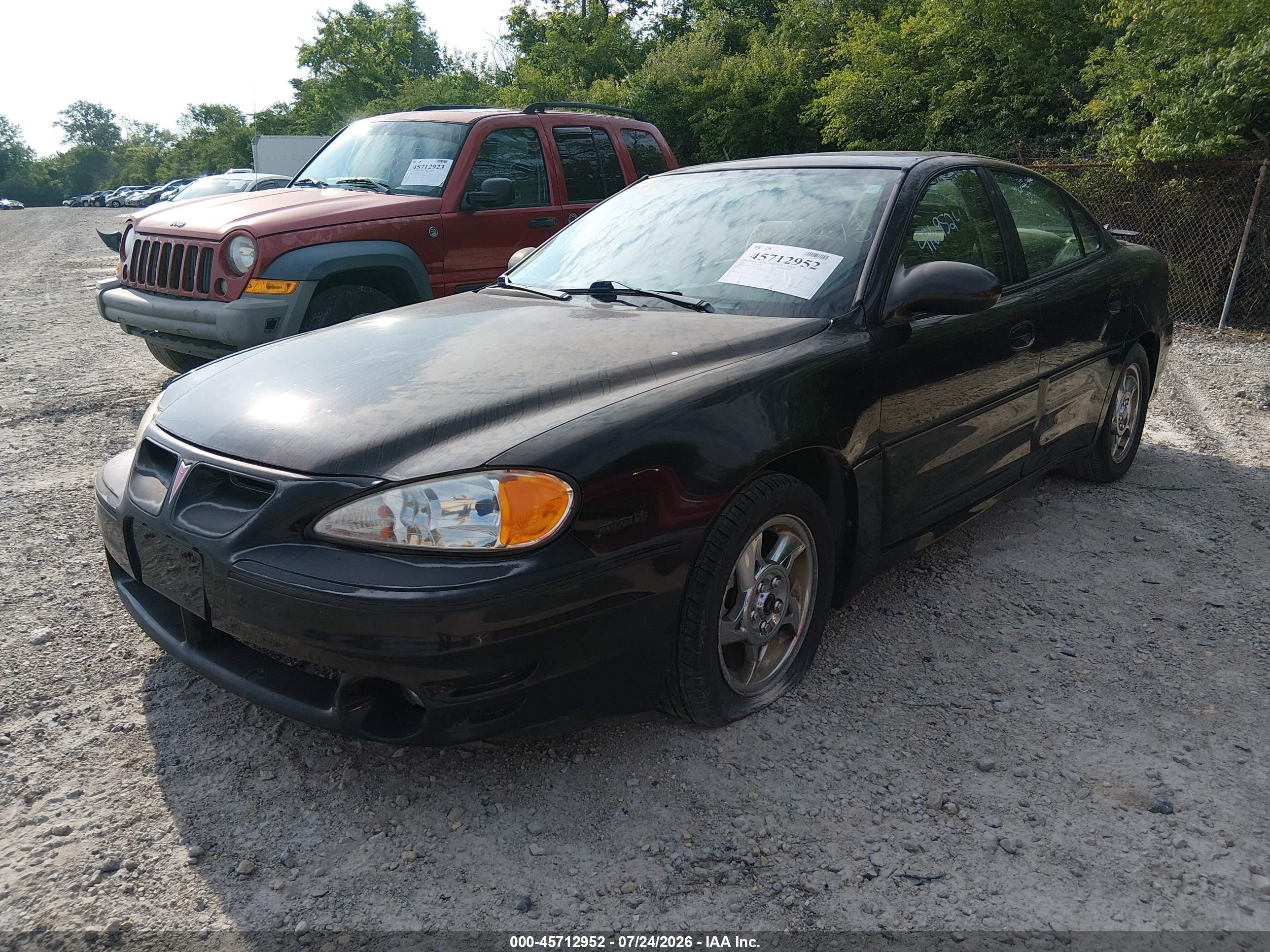 2004 Pontiac Grand Am Gt Black vin: 1G2NW52EX4C145808