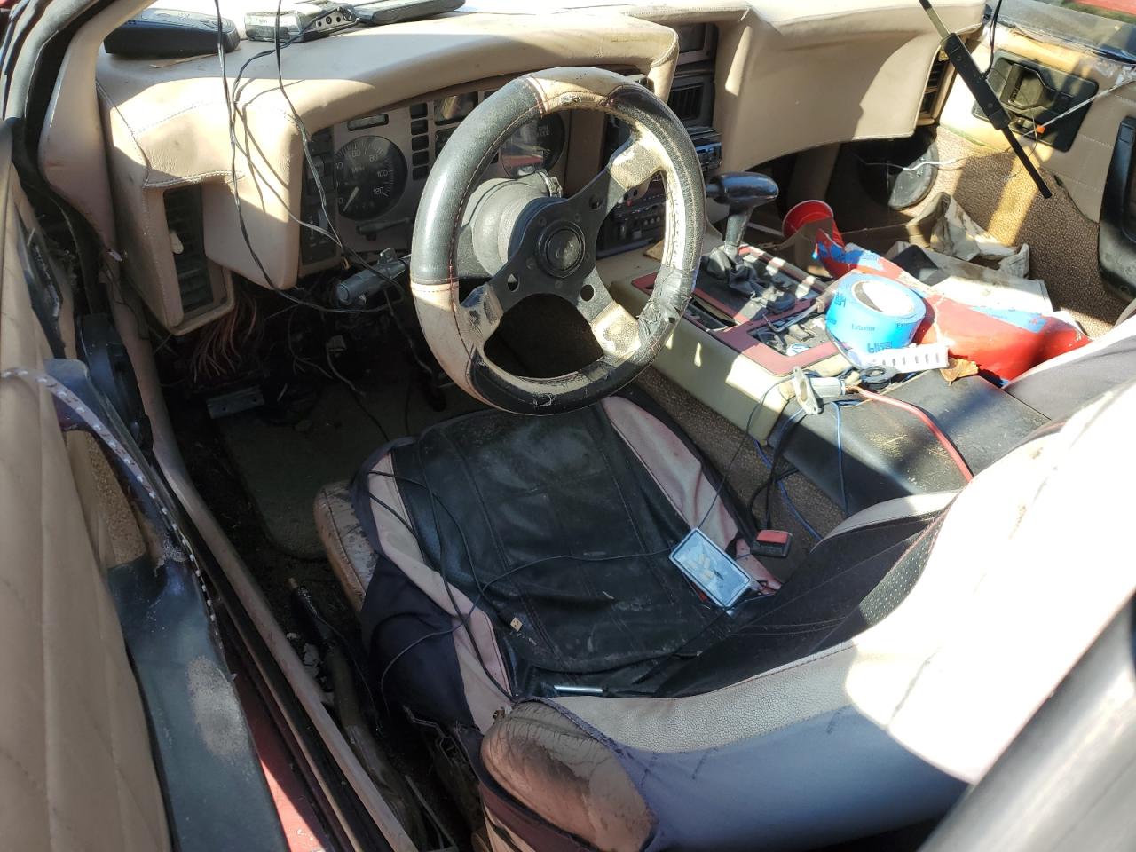 1986 Pontiac Fiero Se Red vin: 1G2PF3791GP247004