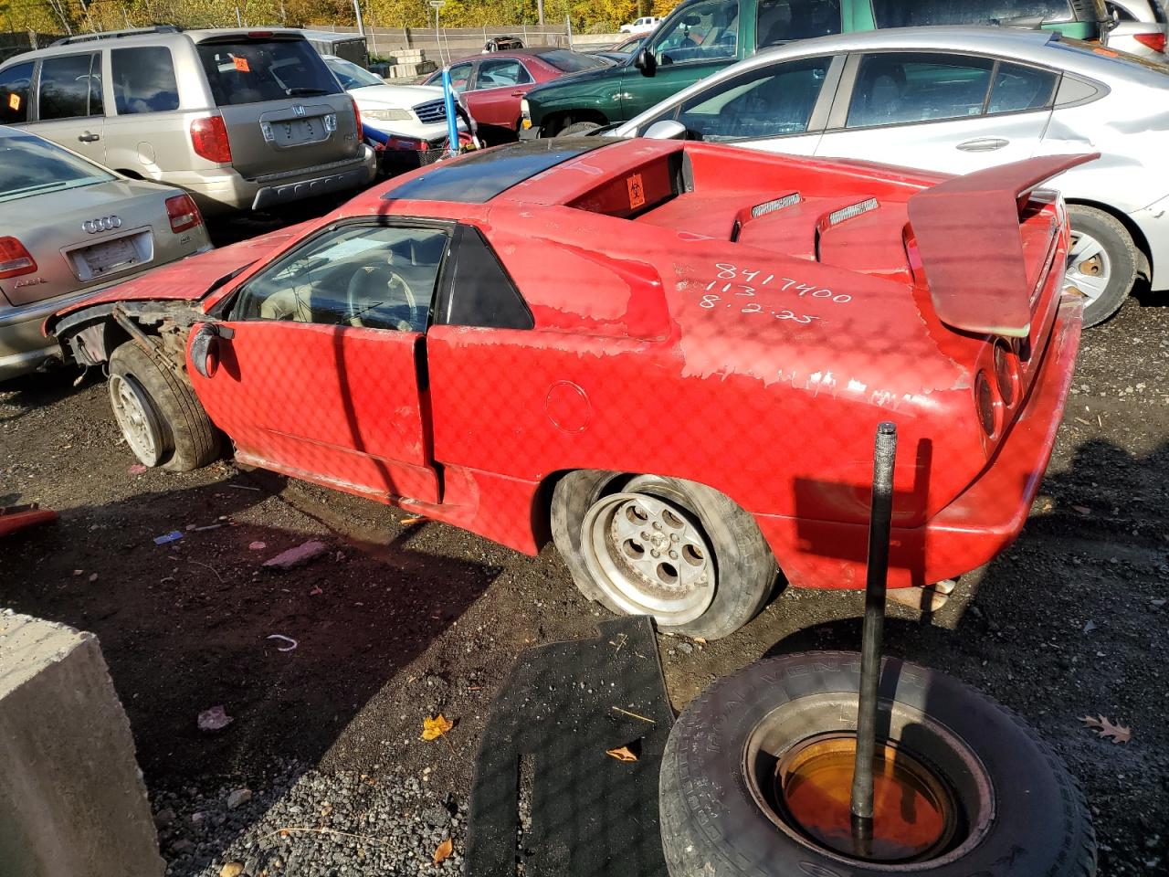 1986 Pontiac Fiero Se Red vin: 1G2PF3791GP247004
