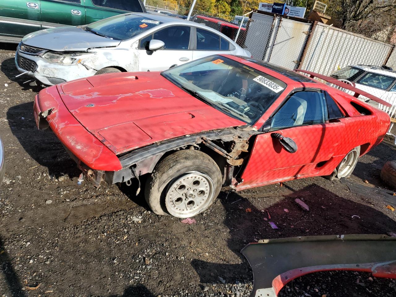 1986 Pontiac Fiero Se Red vin: 1G2PF3791GP247004