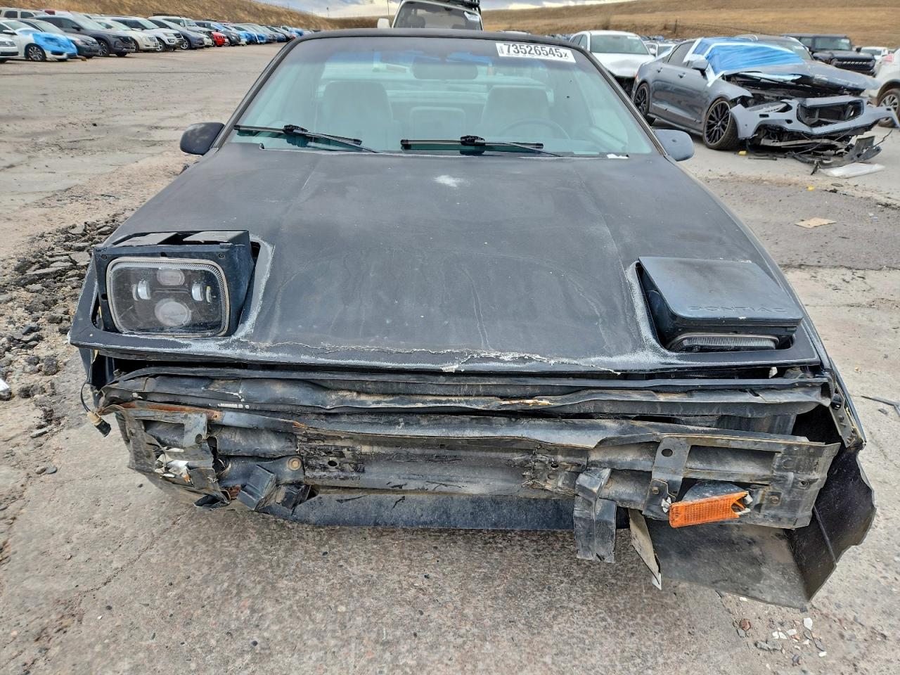 1986 Pontiac Fiero Se Black vin: 1G2PF3796GP253297