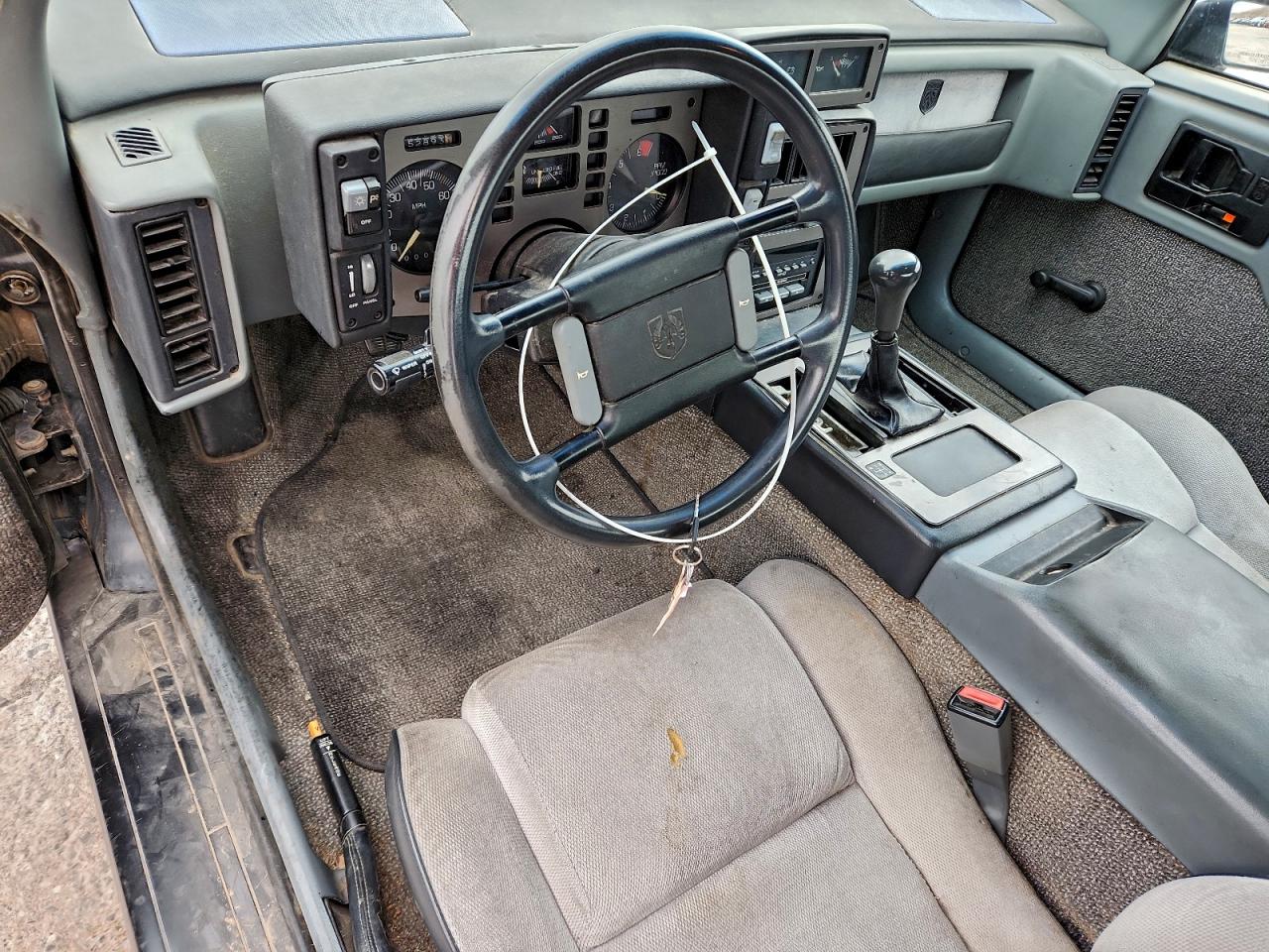 1986 Pontiac Fiero Se Black vin: 1G2PF3796GP253297
