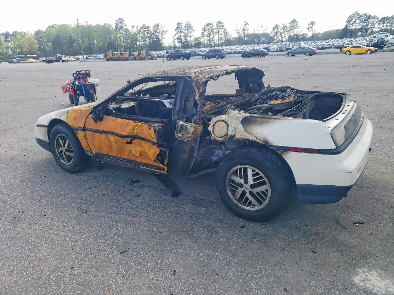 1986 Pontiac Fiero Se Burn vin: 1G2PF37R9GP271356
