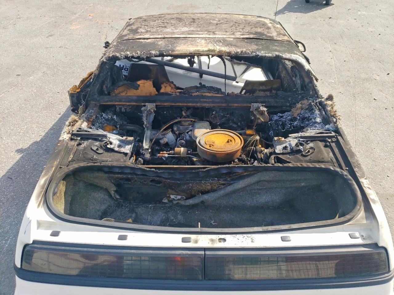 1986 Pontiac Fiero Se Burn vin: 1G2PF37R9GP271356