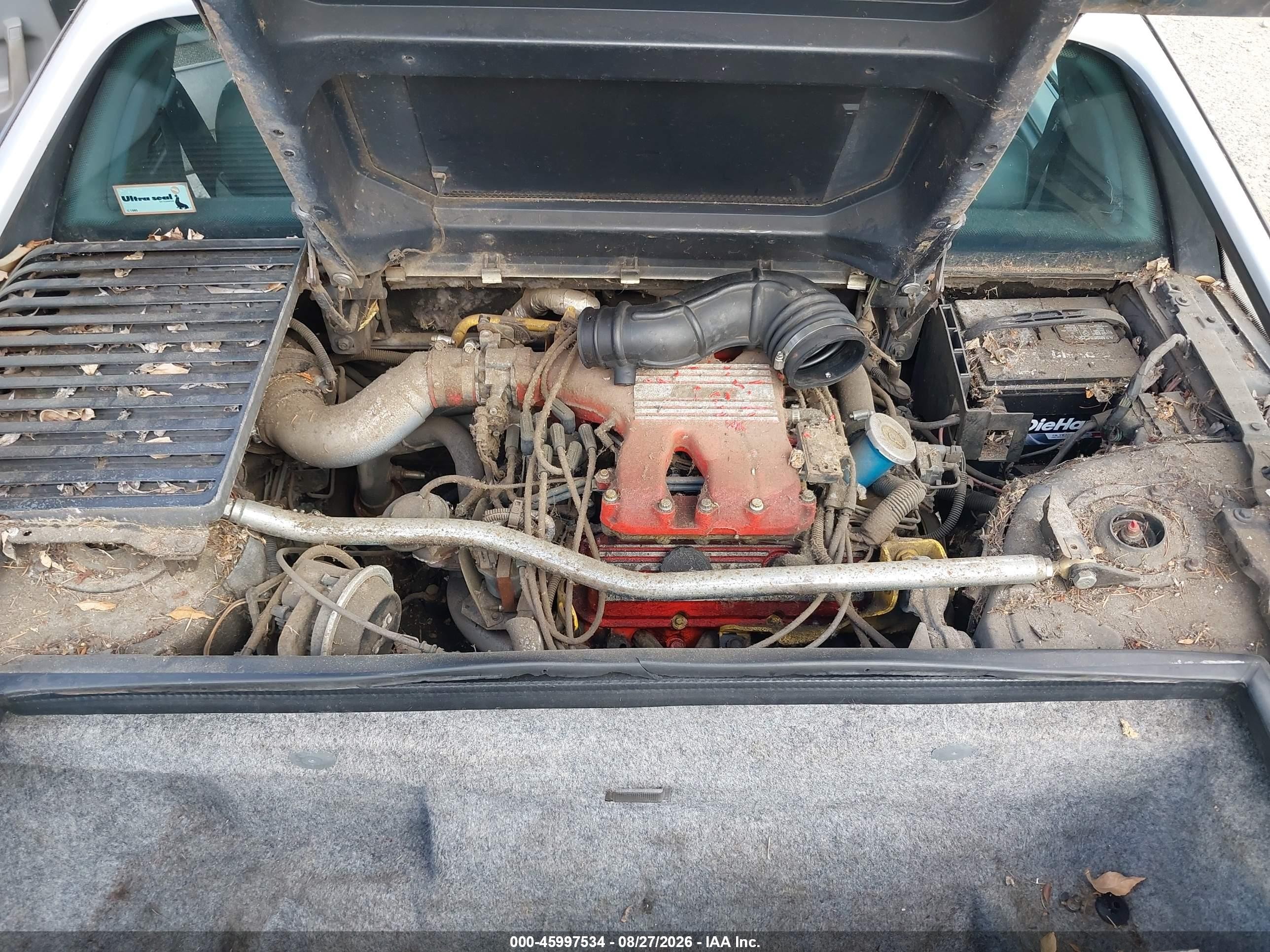 1986 Pontiac Fiero Gt Silver vin: 1G2PG9793GP261230