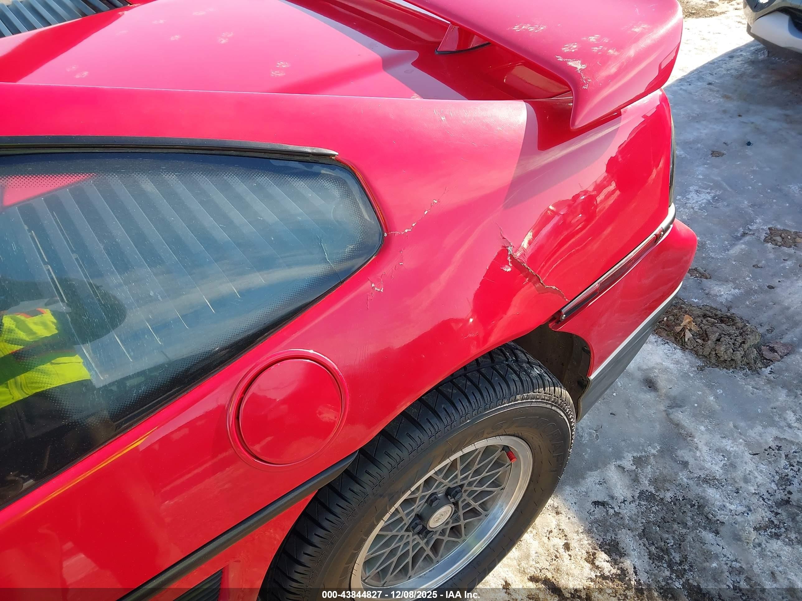 1986 Pontiac Fiero Gt Red vin: 1G2PG9797GP275597