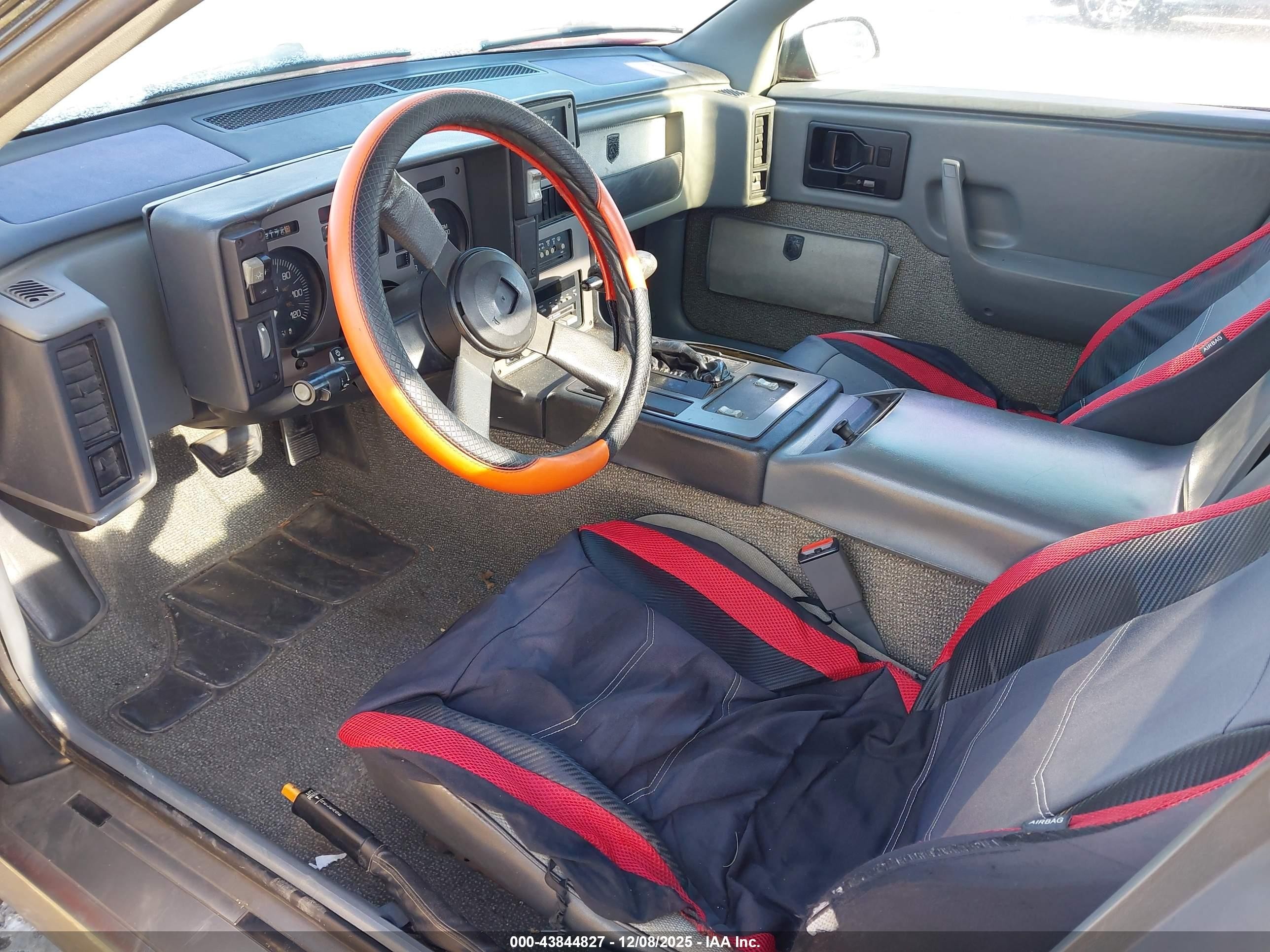 1986 Pontiac Fiero Gt Red vin: 1G2PG9797GP275597