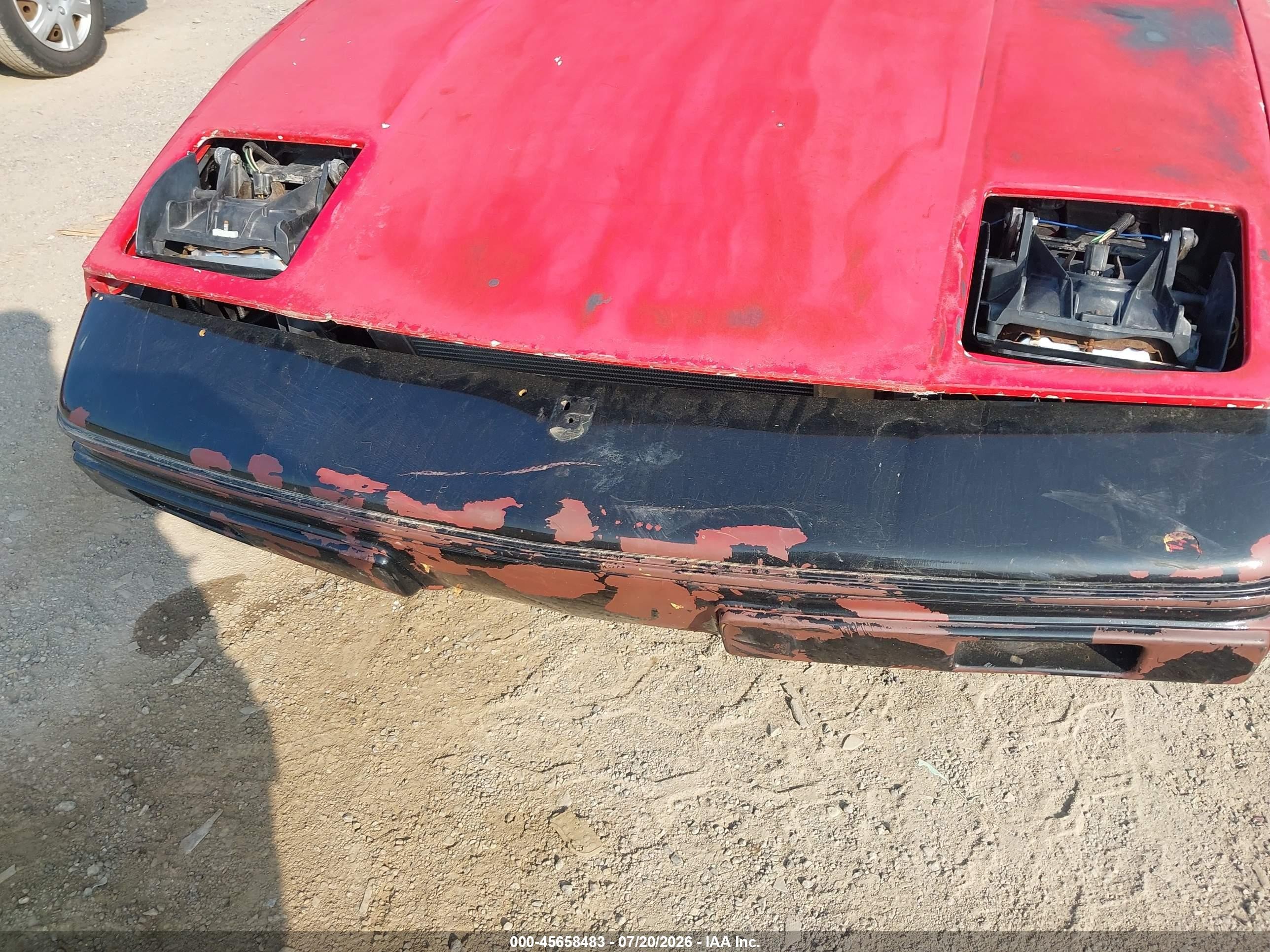 1985 Pontiac Fiero Sport Black vin: 1G2PM37R0FP230148