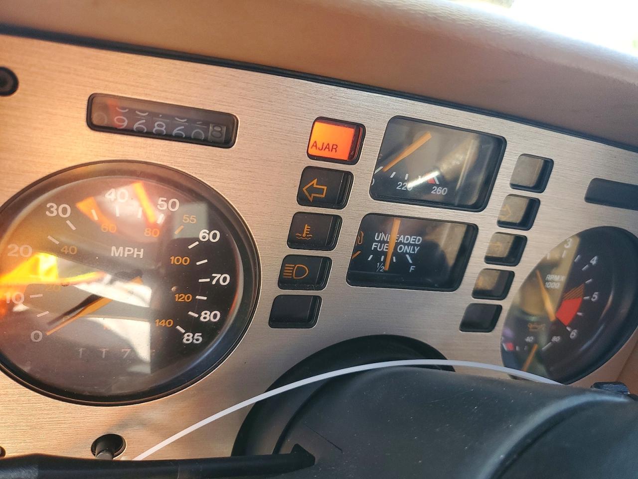 1986 Pontiac Fiero Sport Tan vin: 1G2PM37R5GP228932