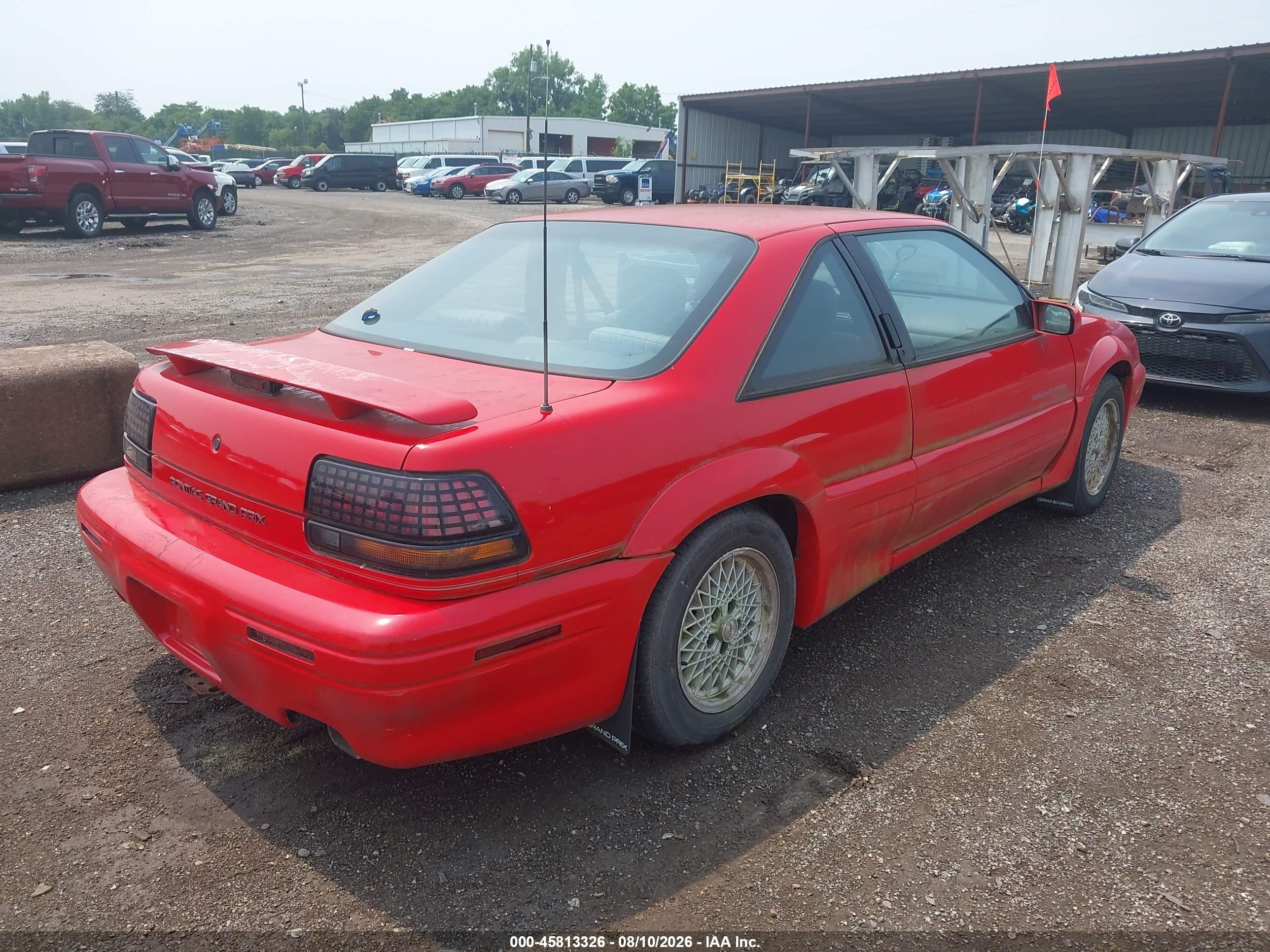 1996 Pontiac Grand Prix Se Red vin: 1G2WJ12M8TF254932