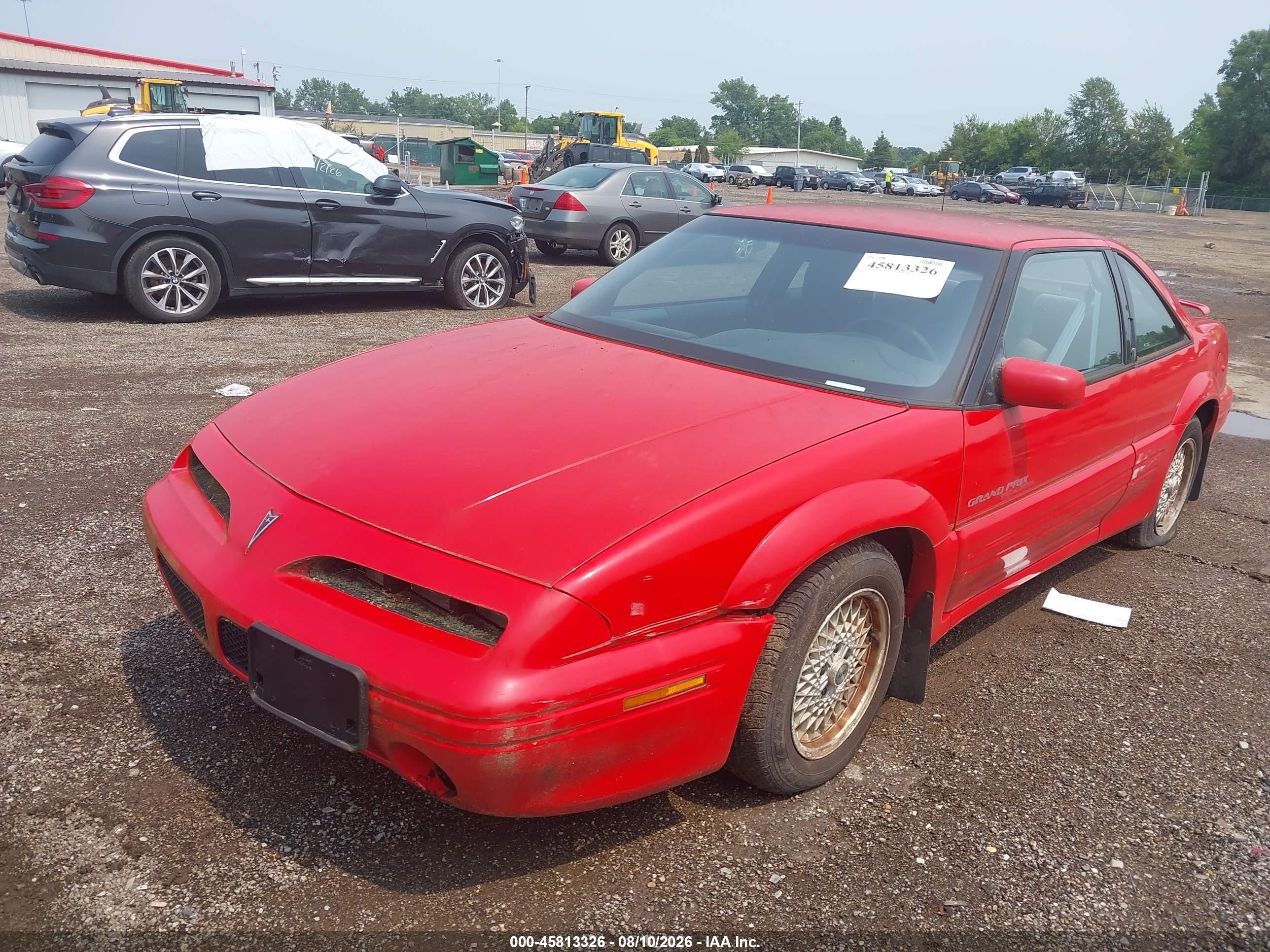 1996 Pontiac Grand Prix Se Red vin: 1G2WJ12M8TF254932