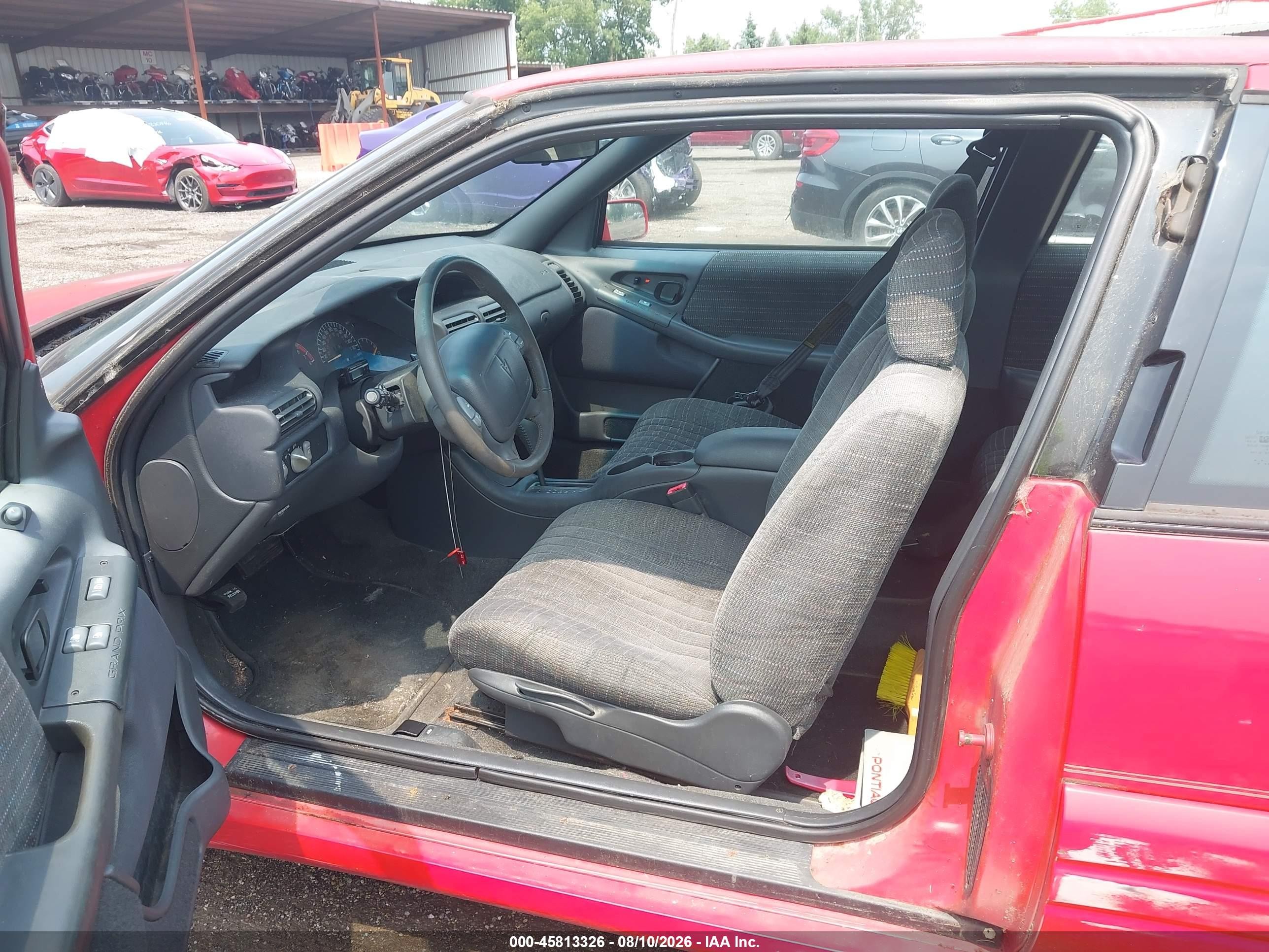 1996 Pontiac Grand Prix Se Red vin: 1G2WJ12M8TF254932