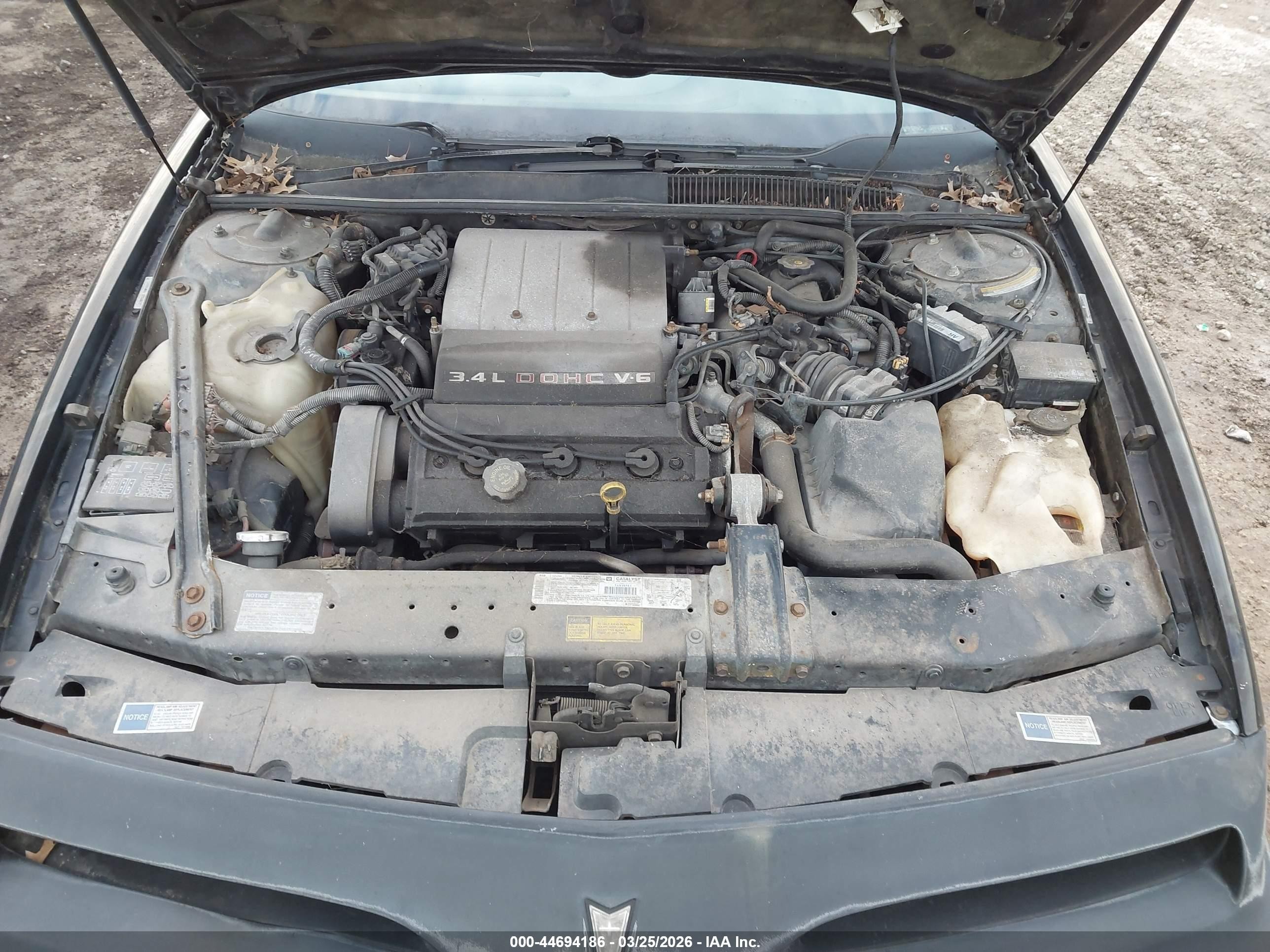 1996 Pontiac Grand Prix Gtp Black vin: 1G2WJ12X0TF246138