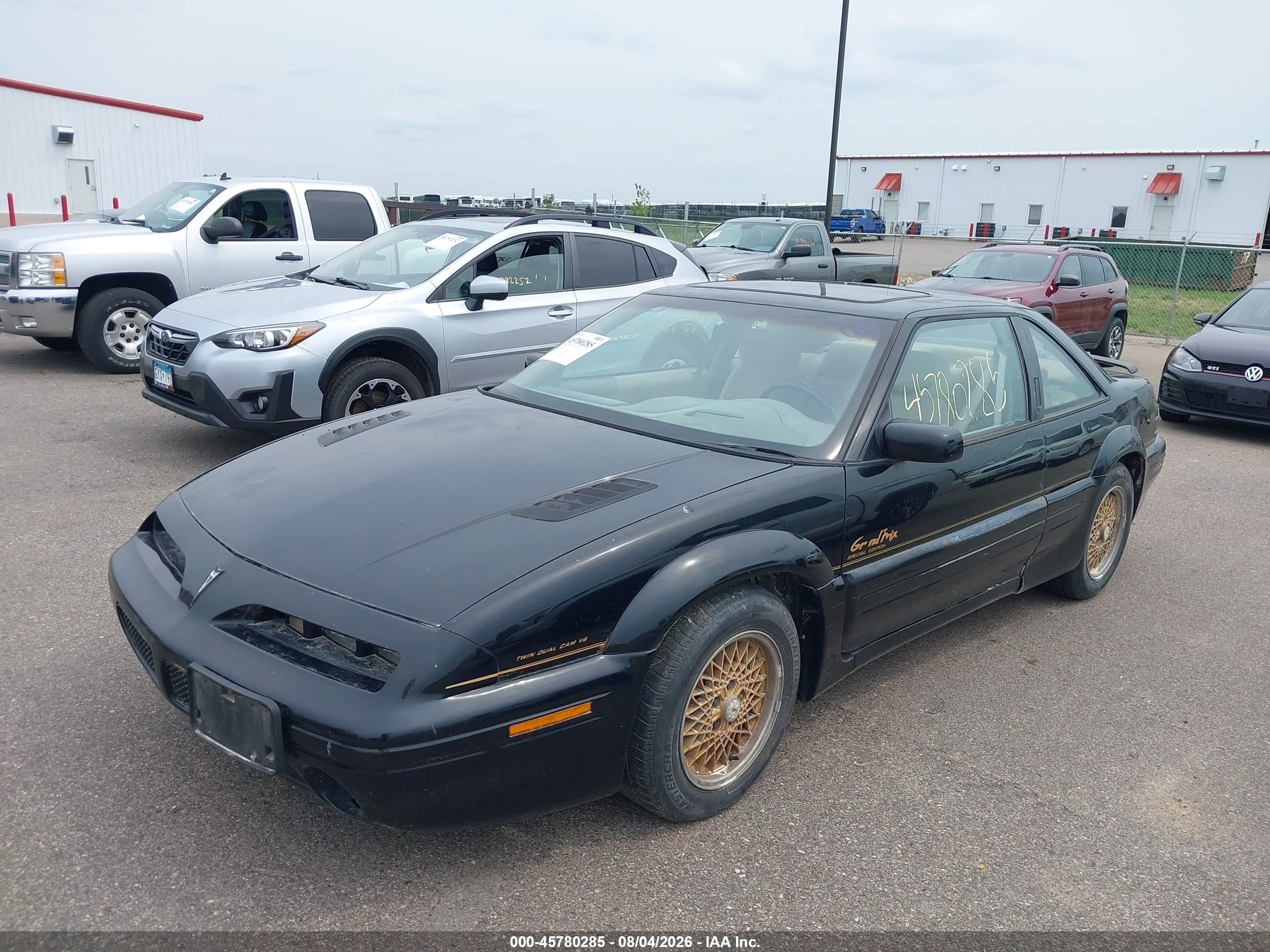 1994 Pontiac Grand Prix Se Black vin: 1G2WJ12X4RF250721