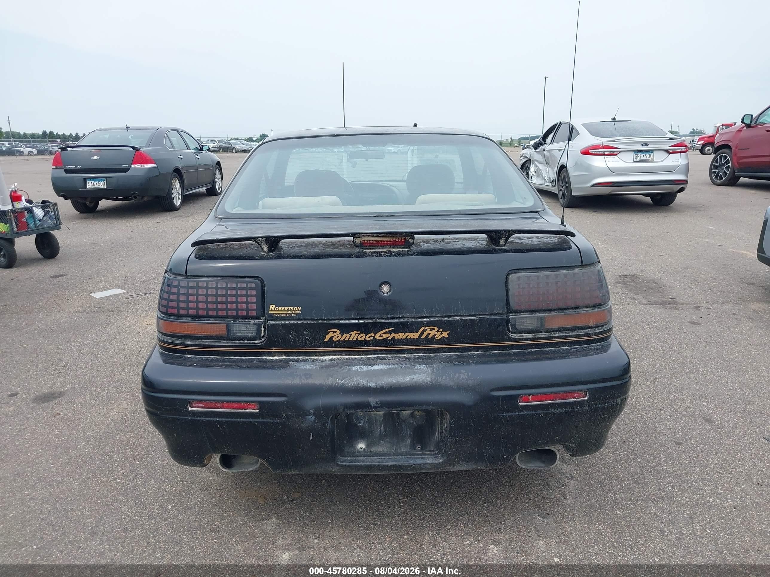 1994 Pontiac Grand Prix Se Black vin: 1G2WJ12X4RF250721