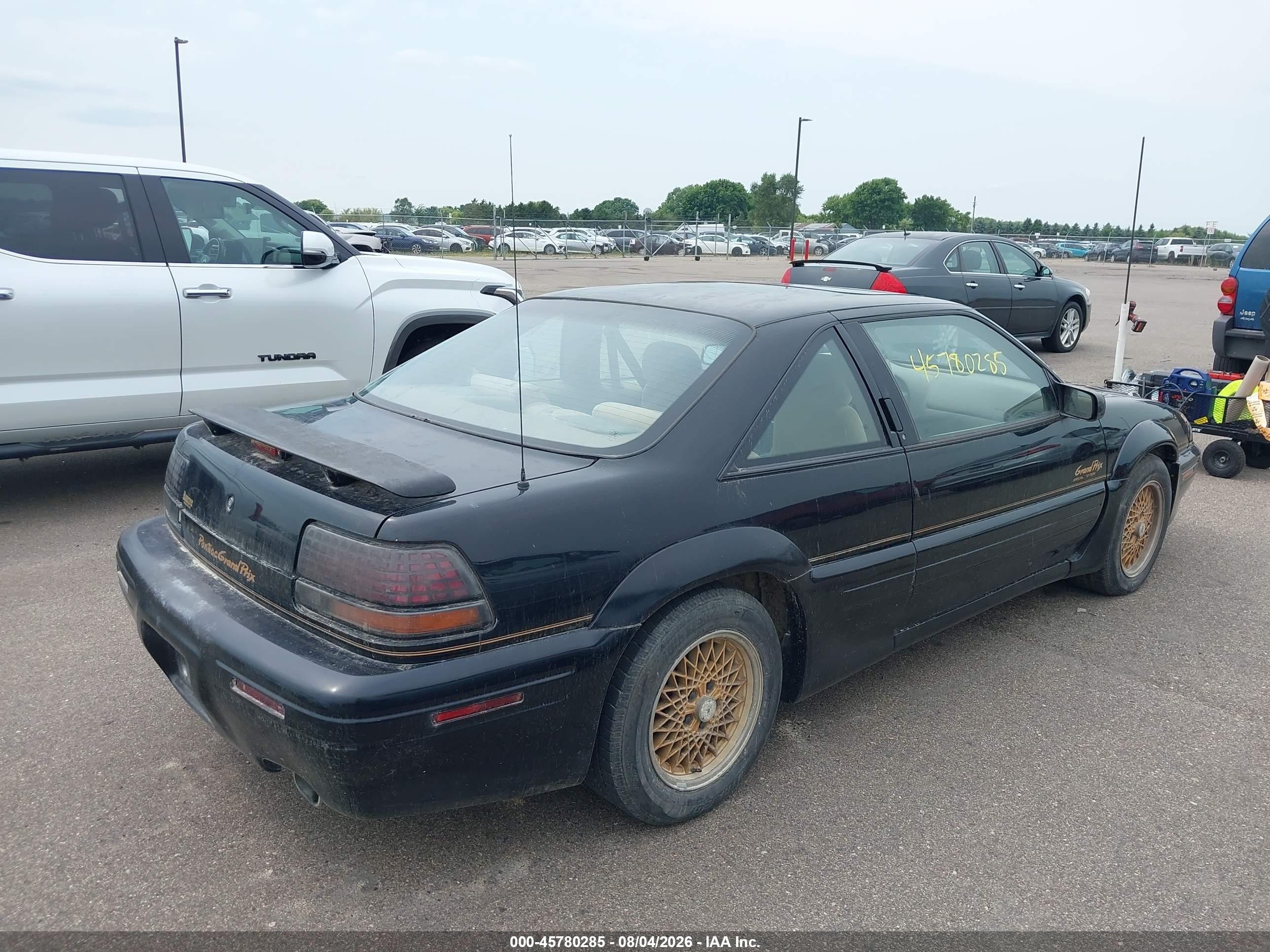 1994 Pontiac Grand Prix Se Black vin: 1G2WJ12X4RF250721
