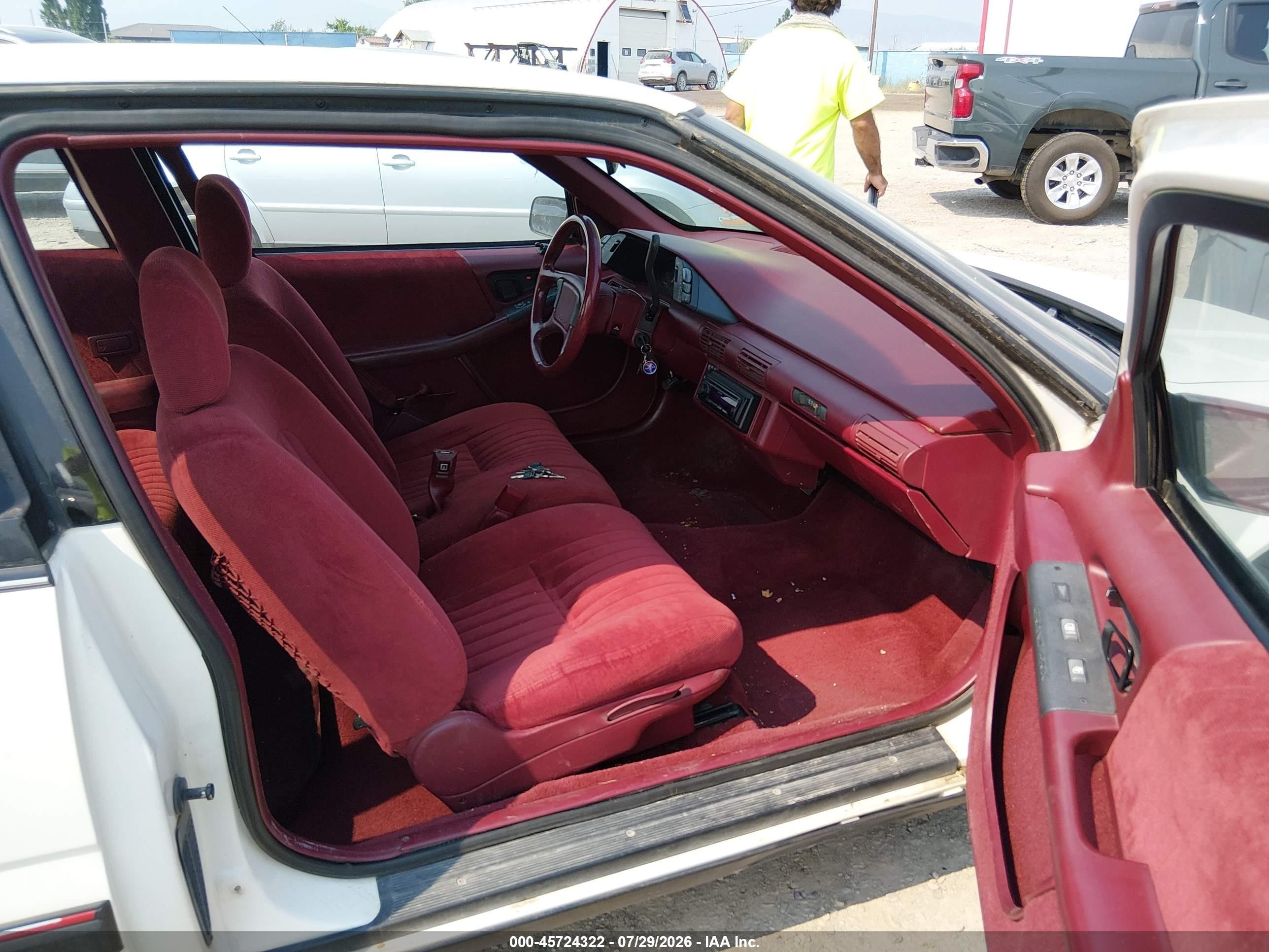 1990 Pontiac Grand Prix Le White vin: 1G2WJ14T3LF305399