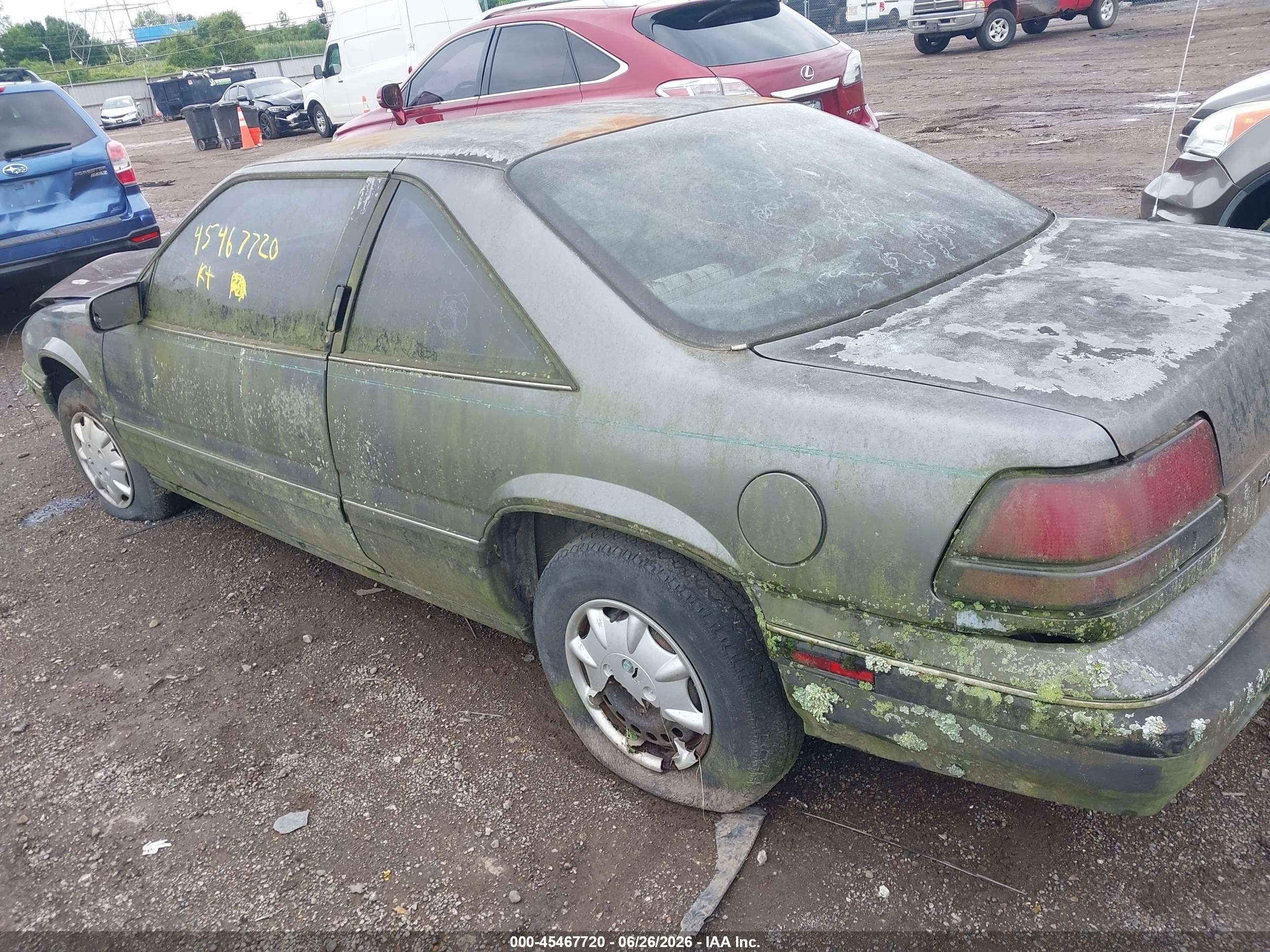 1988 Pontiac Grand Prix   Серый vin: 1G2WJ14W2JF237877