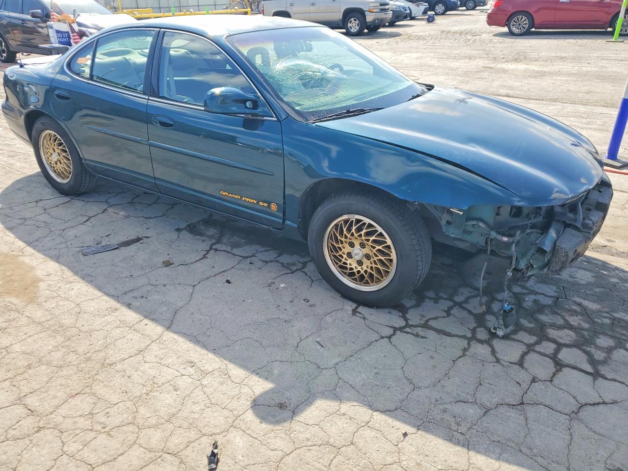 1997 Pontiac Grand Prix Se Teal vin: 1G2WJ52K3VF303365