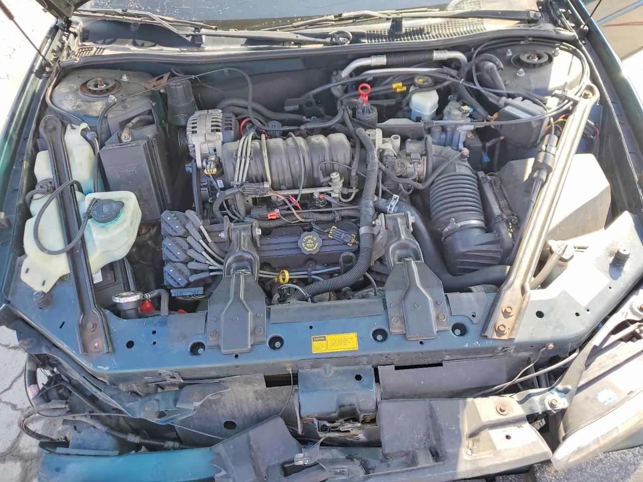 1997 Pontiac Grand Prix Se Teal vin: 1G2WJ52K3VF303365