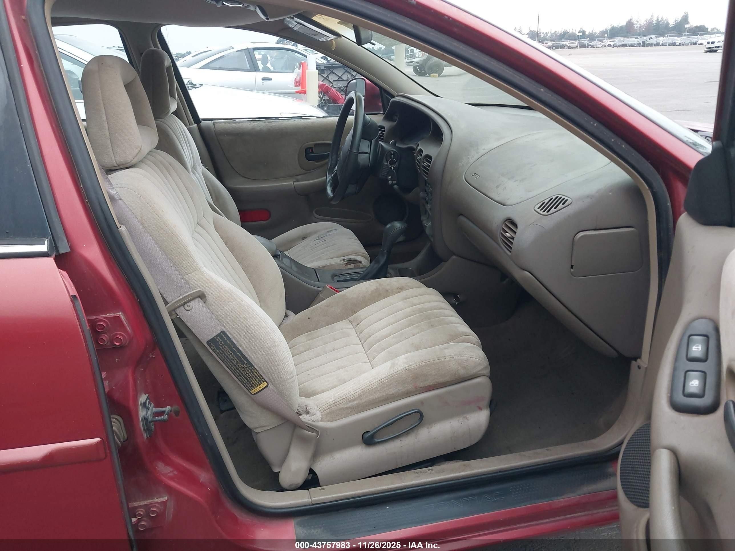 1997 Pontiac Grand Prix Se Cmi Красный vin: 1G2WJ52K3VF326113