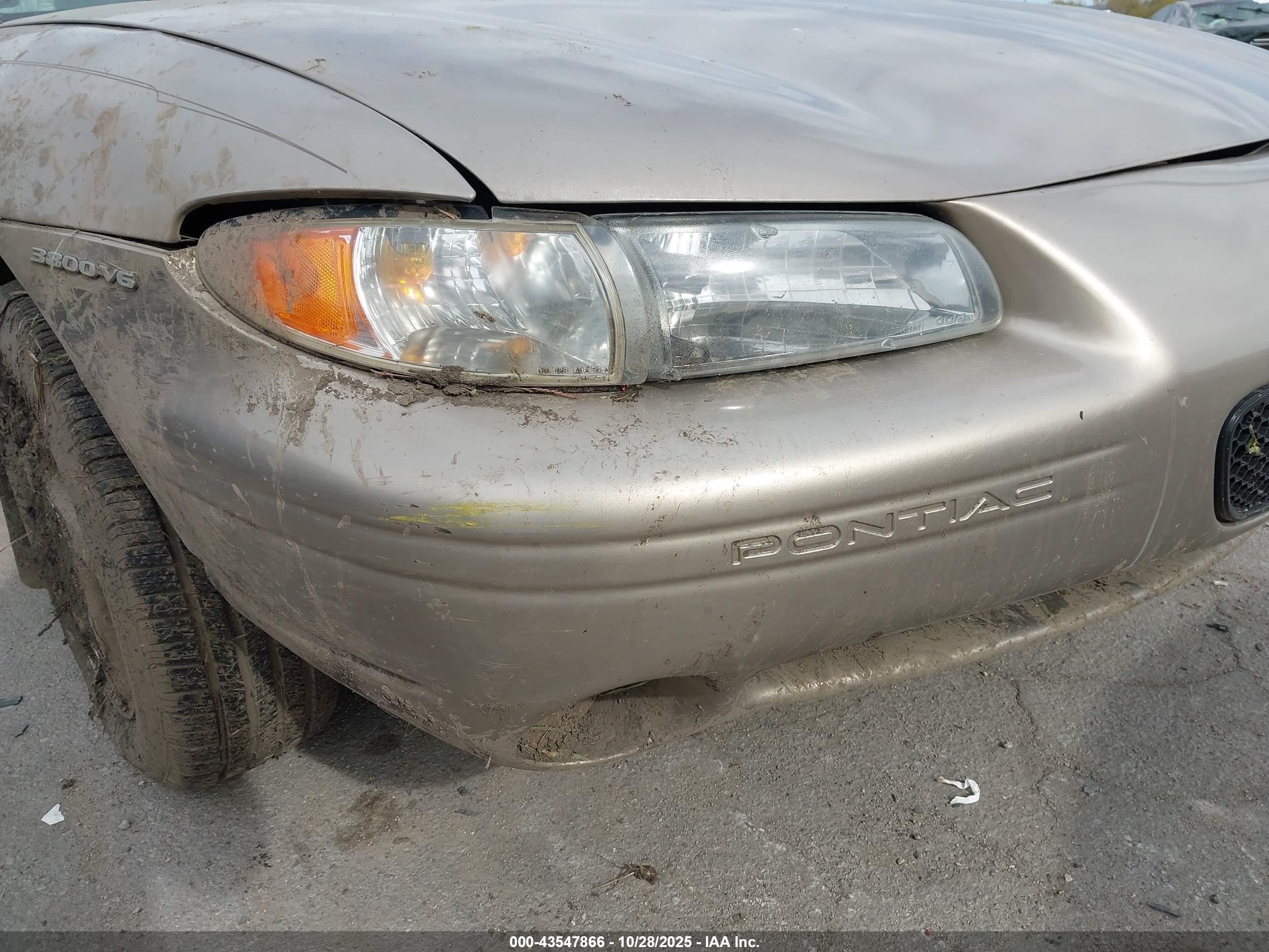 1997 Pontiac Grand Prix Se Beige vin: 1G2WJ52K4VF288990