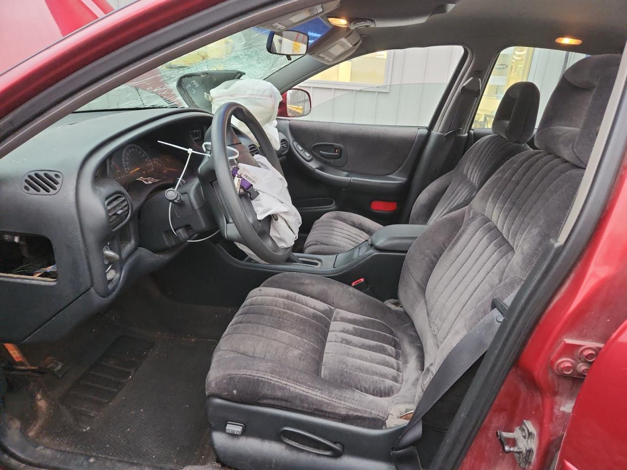 1997 Pontiac Grand Prix Se Red vin: 1G2WJ52K9VF264863