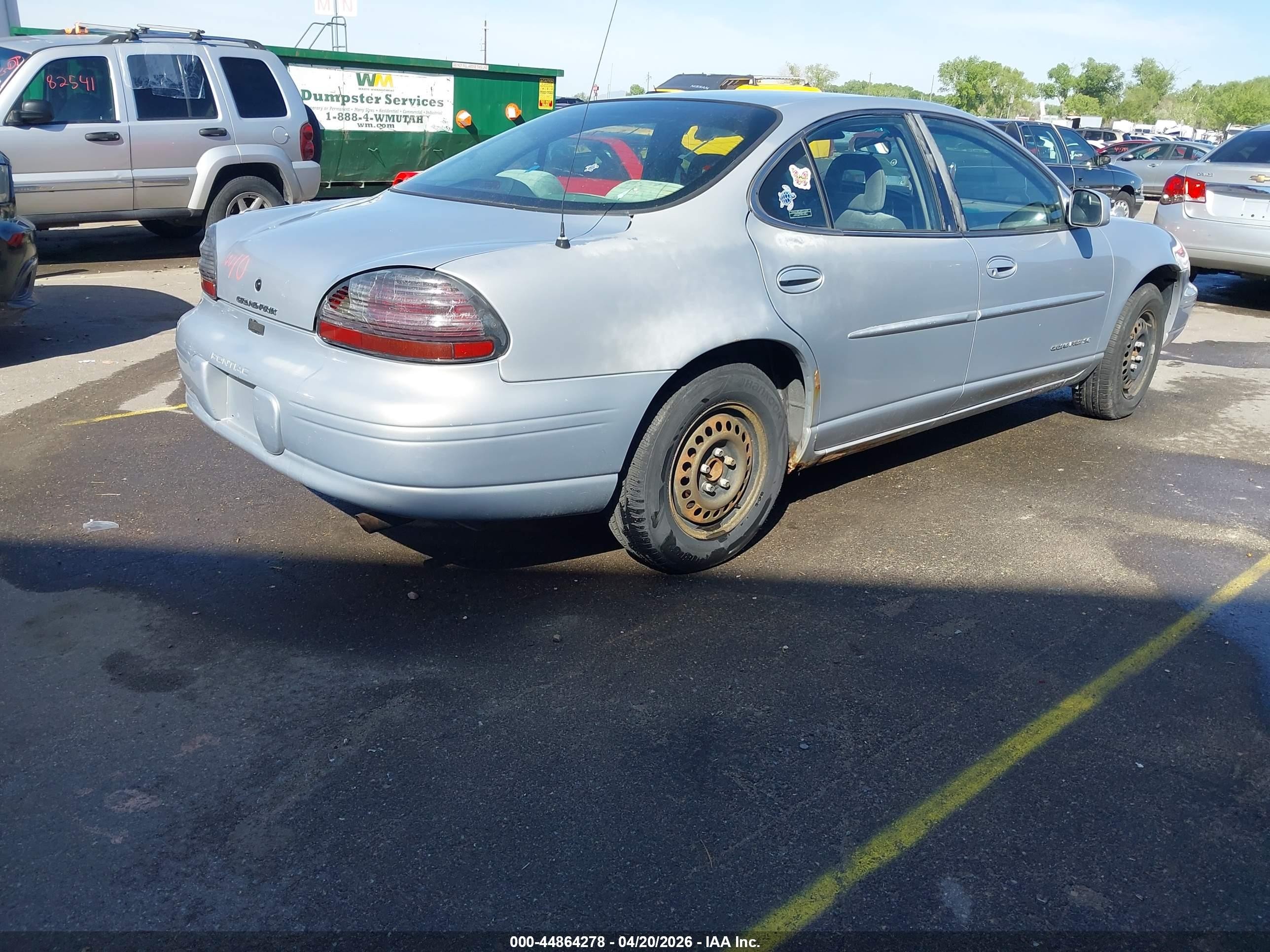 1998 Pontiac Grand Prix Se Серебряный vin: 1G2WJ52M1WF221086