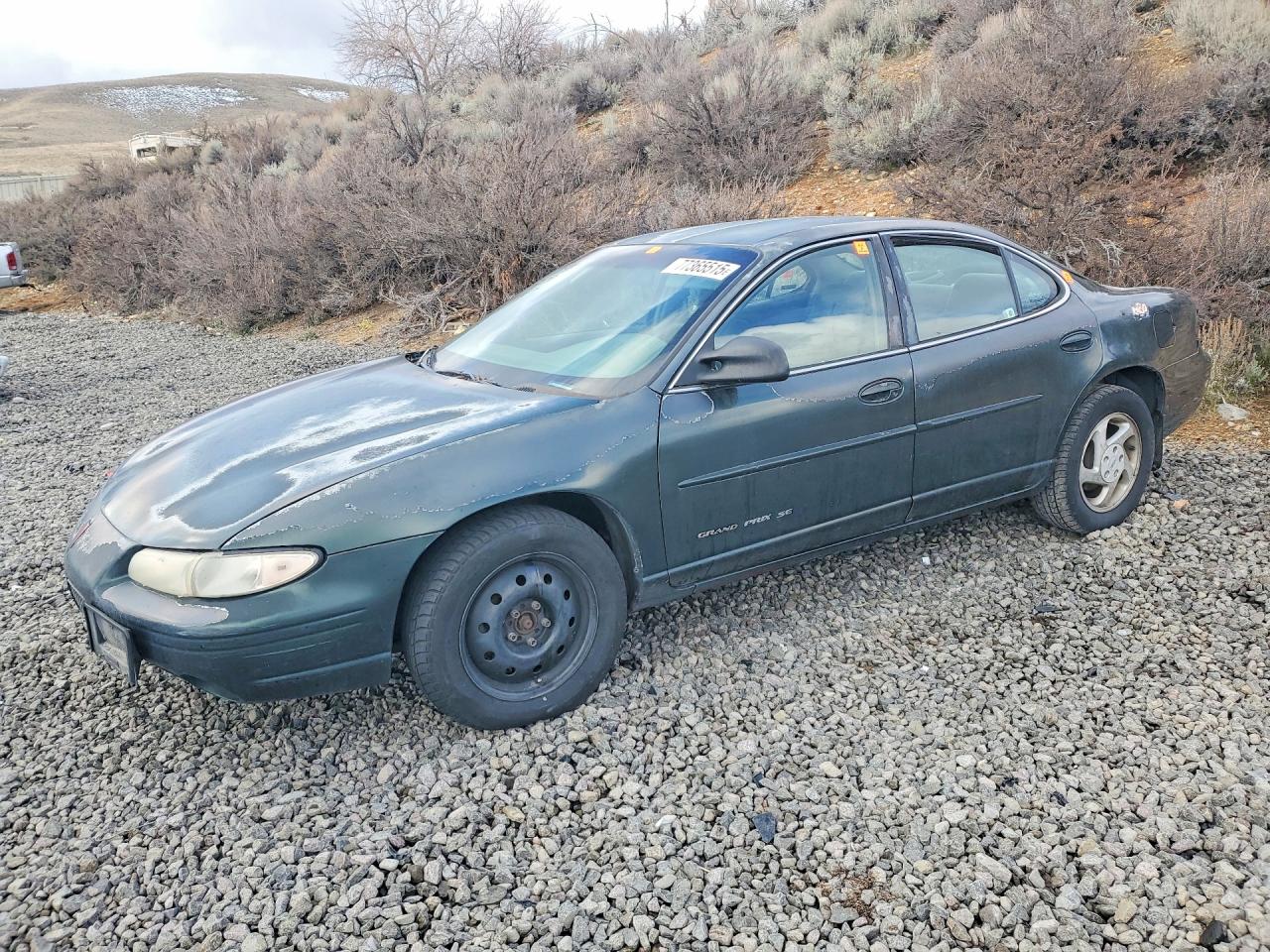 1998 Pontiac Grand Prix Se Green vin: 1G2WJ52M2WF322976