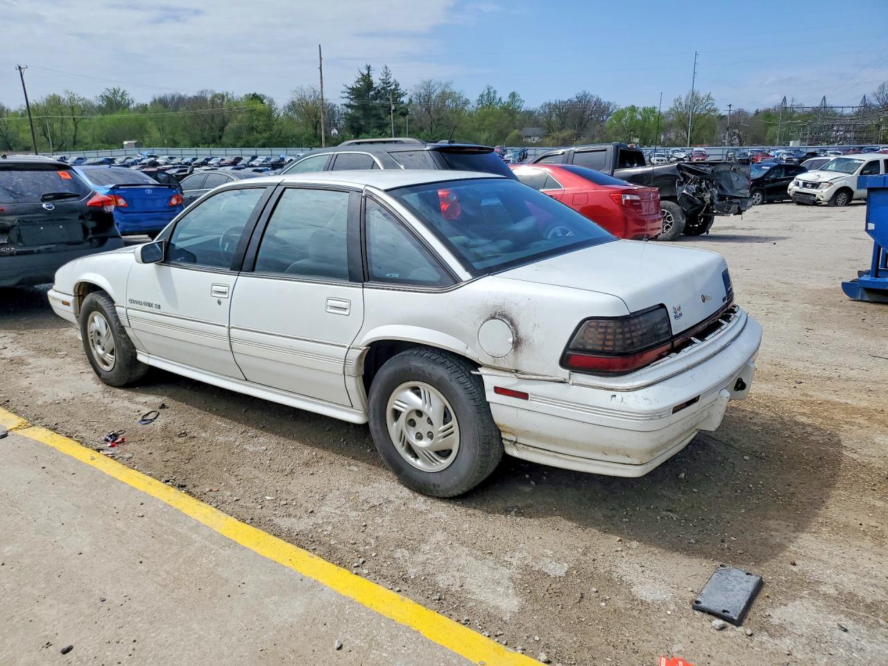 1994 Pontiac Grand Prix Se White vin: 1G2WJ52M5RF319705