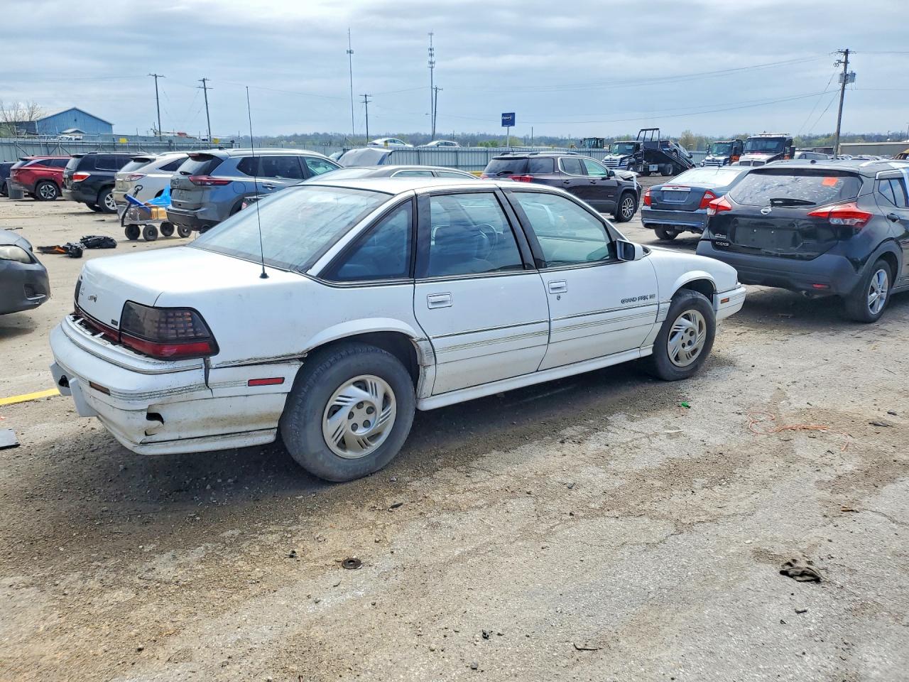 1994 Pontiac Grand Prix Se White vin: 1G2WJ52M5RF319705