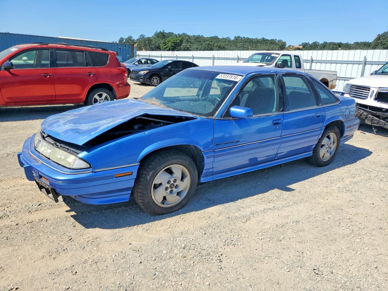 1994 Pontiac Grand Prix Se Blue vin: 1G2WJ52M6RF206944