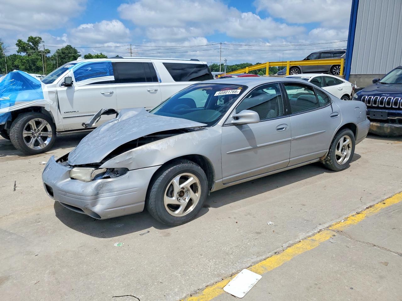1999 Pontiac Grand Prix Se Silver vin: 1G2WJ52M9XF205865