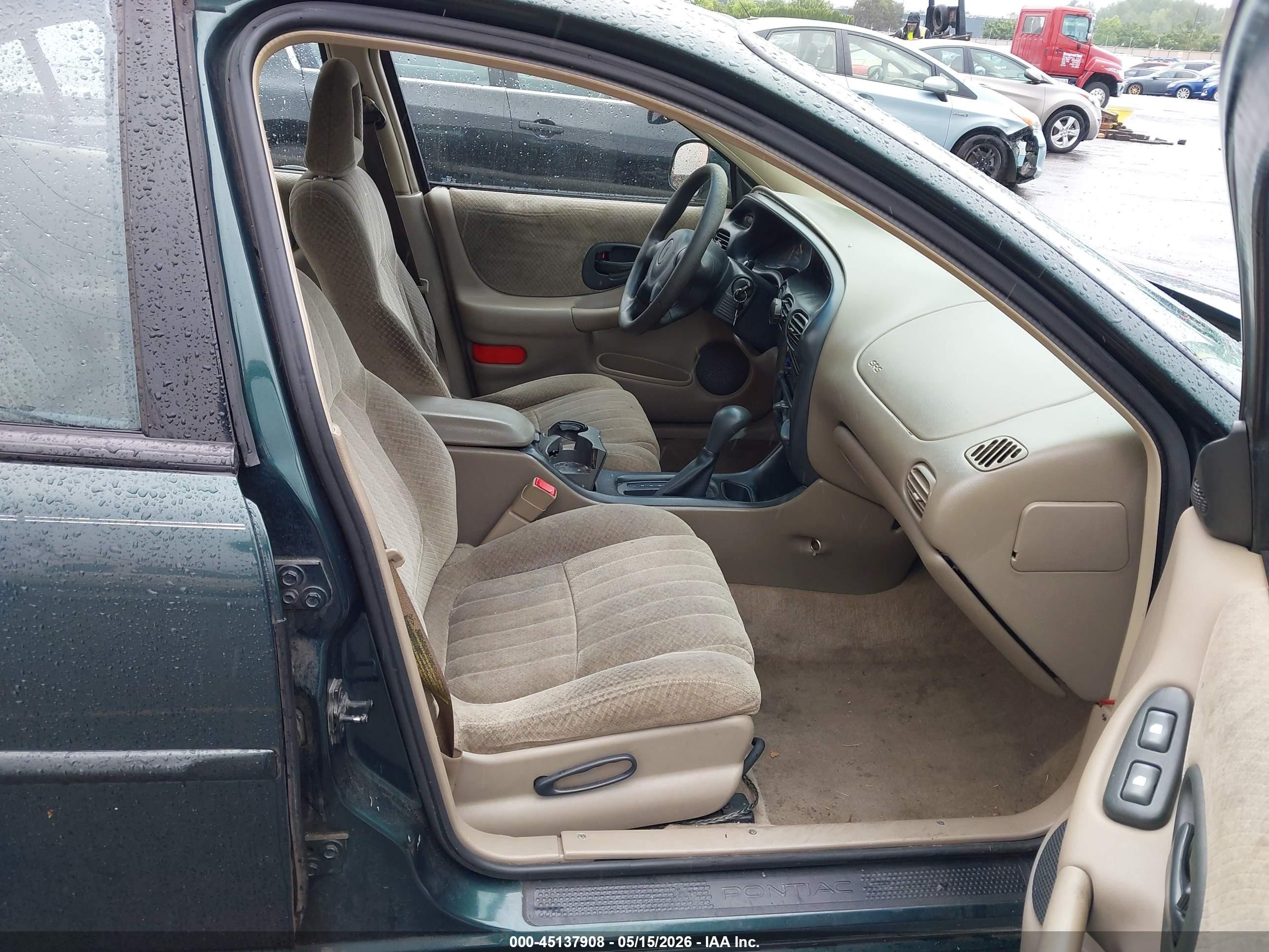 2001 Pontiac Grand Prix Se Green vin: 1G2WK52J41F231106