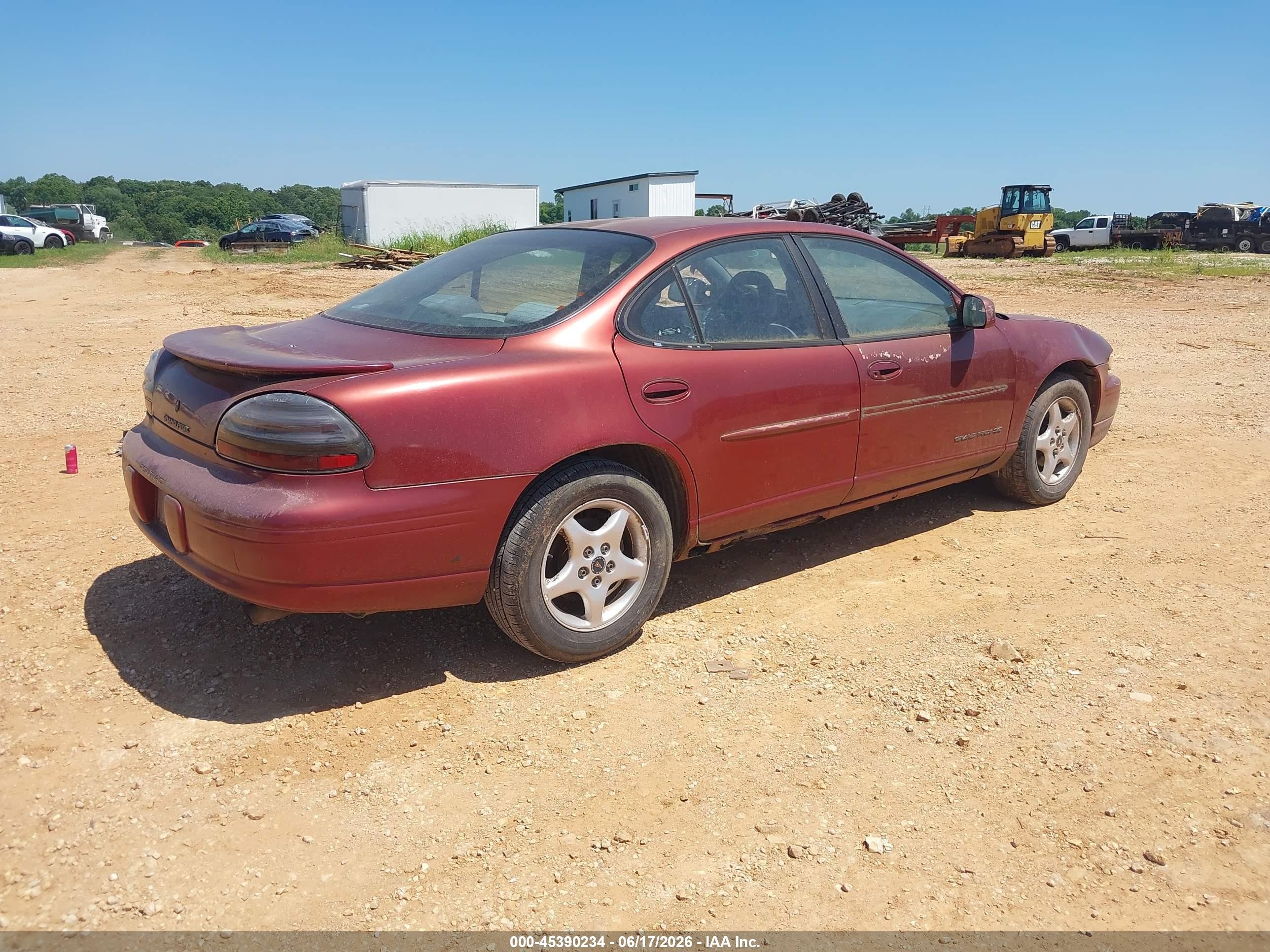 2002 Pontiac Grand Prix Se Maroon vin: 1G2WK52J52F215174